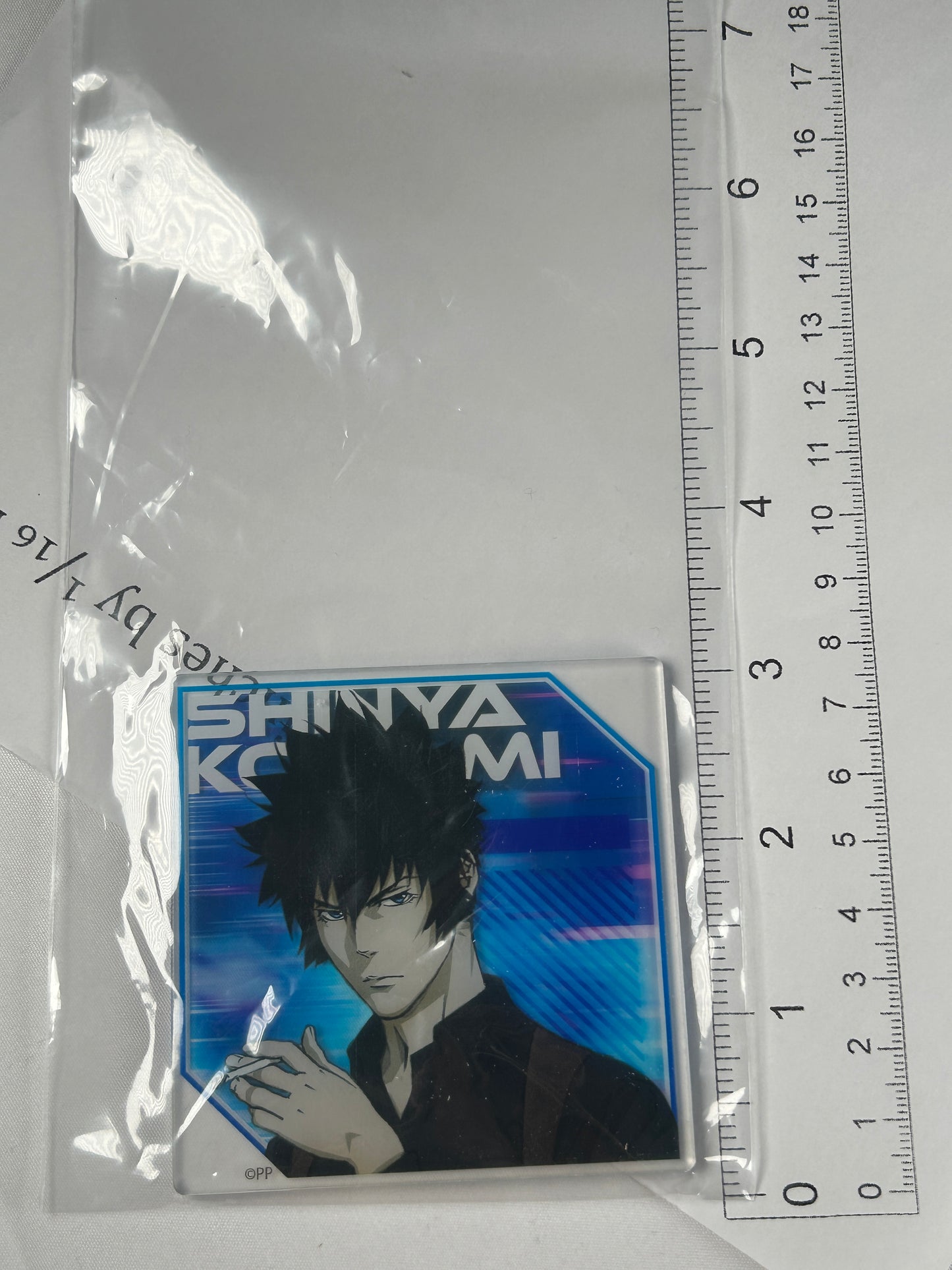 Shinya Kogami Acrylic Coaster Daiso Psycho Pass Providence