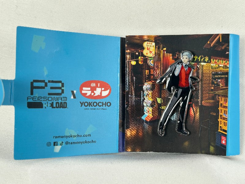 Akihiko Sanada Yokocho Metal Pin Persona ATLUS