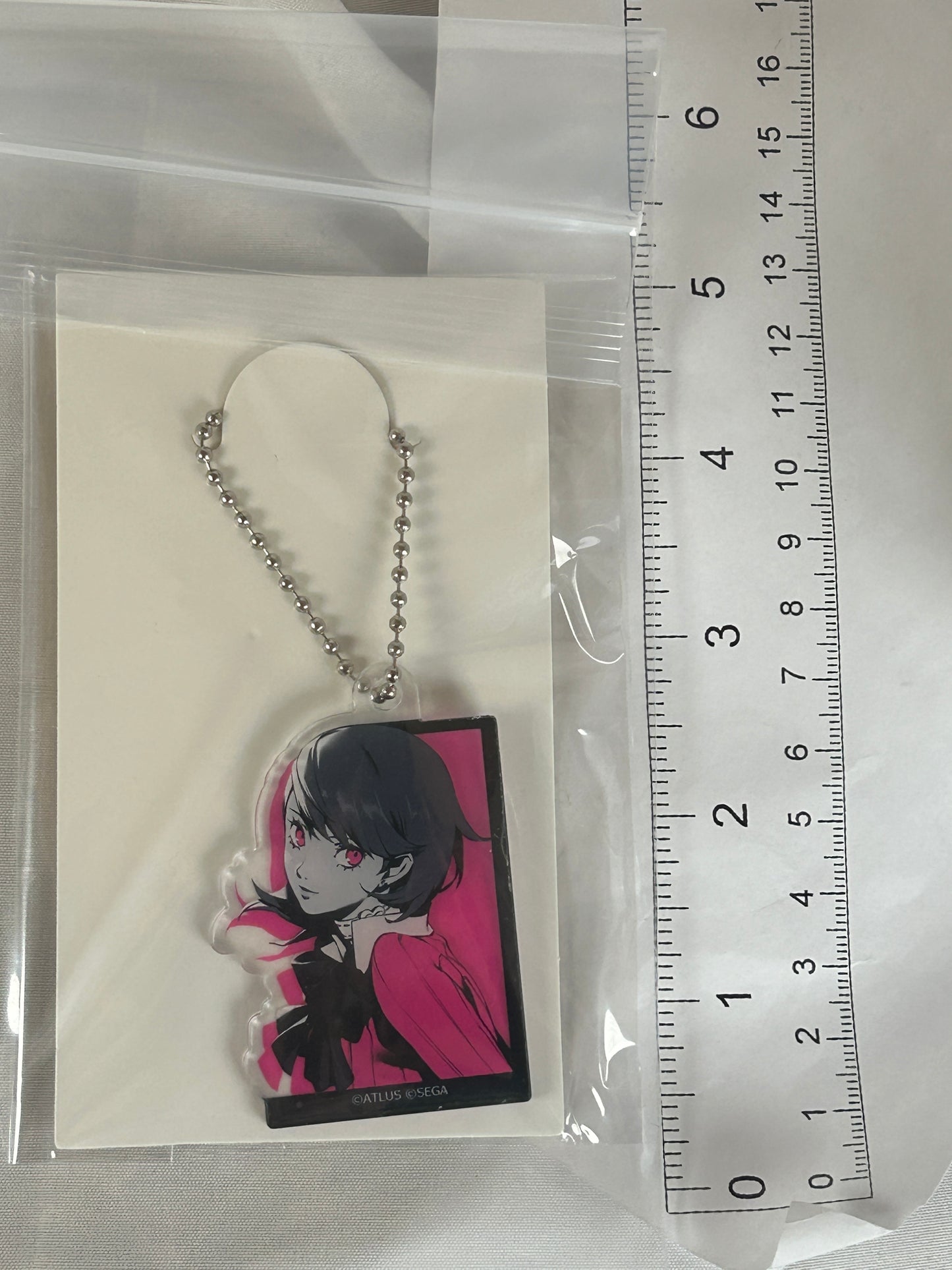 Yukari Takeba Portrait Acrylic Keychain Persona 3 Reload