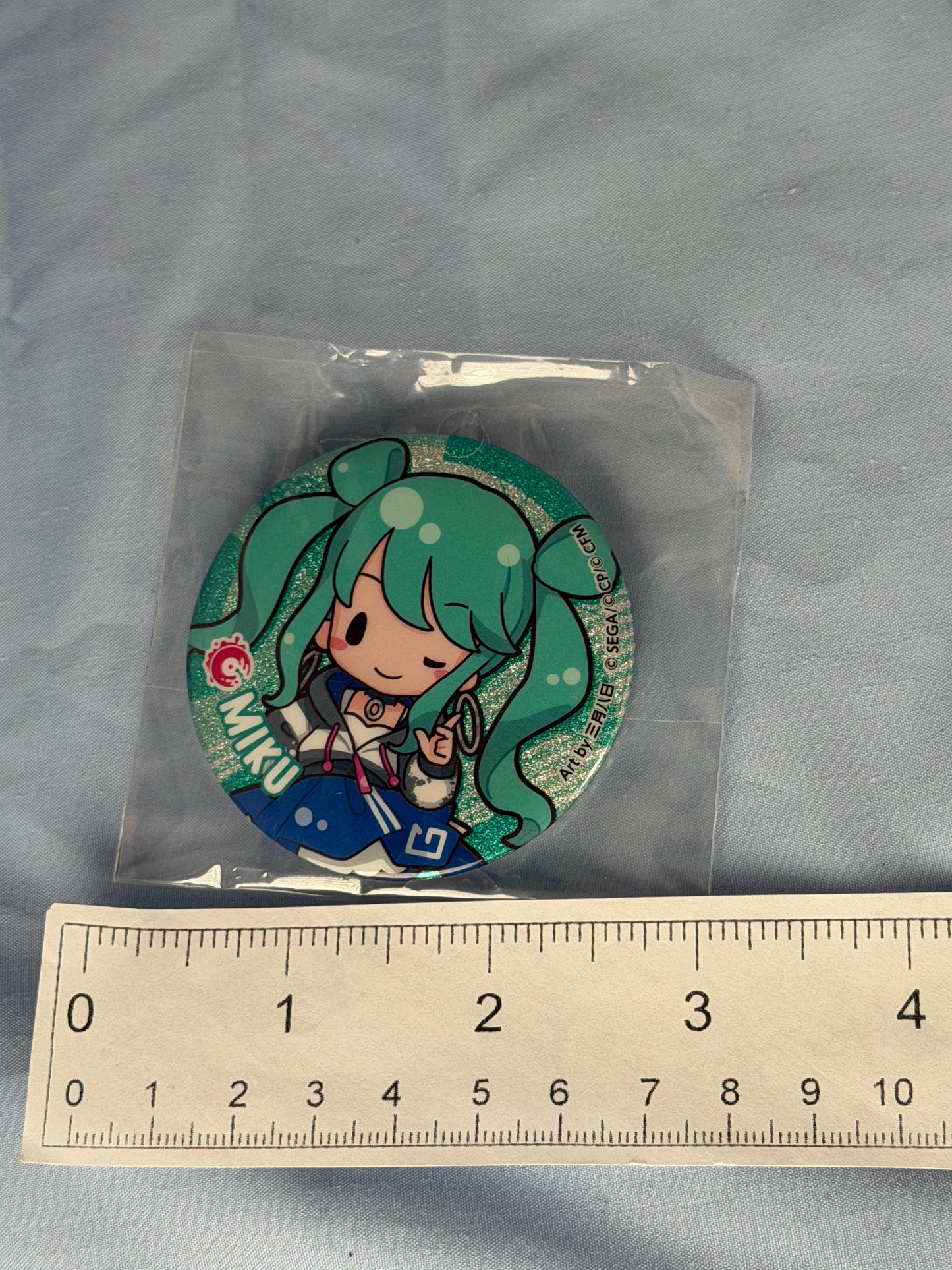 Hatsune Miku B Glitter Can Badge Pin Project Sekai Vol. 1