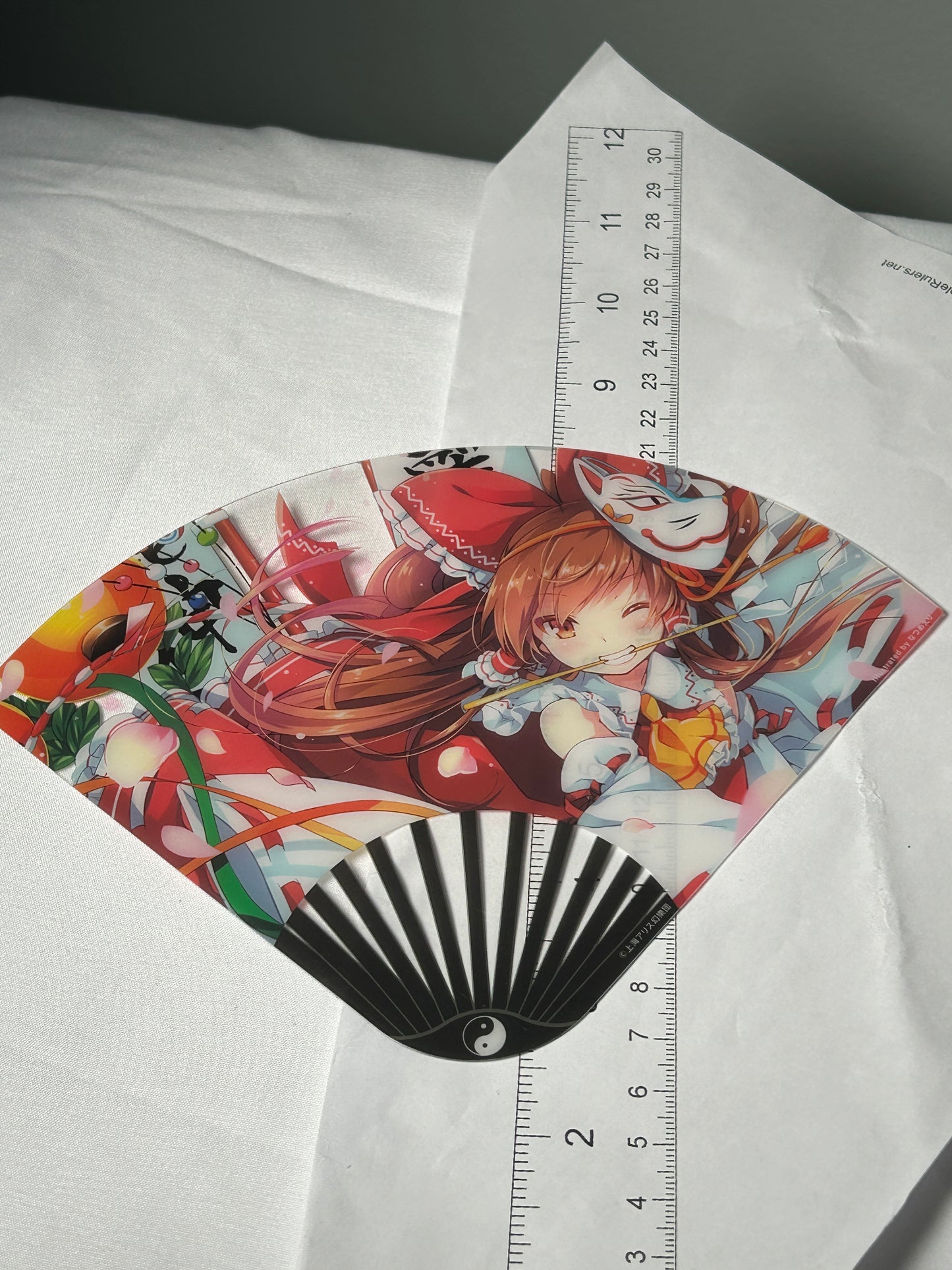 Reimu Hakurei Plastic Hand Fan Touhou Project
