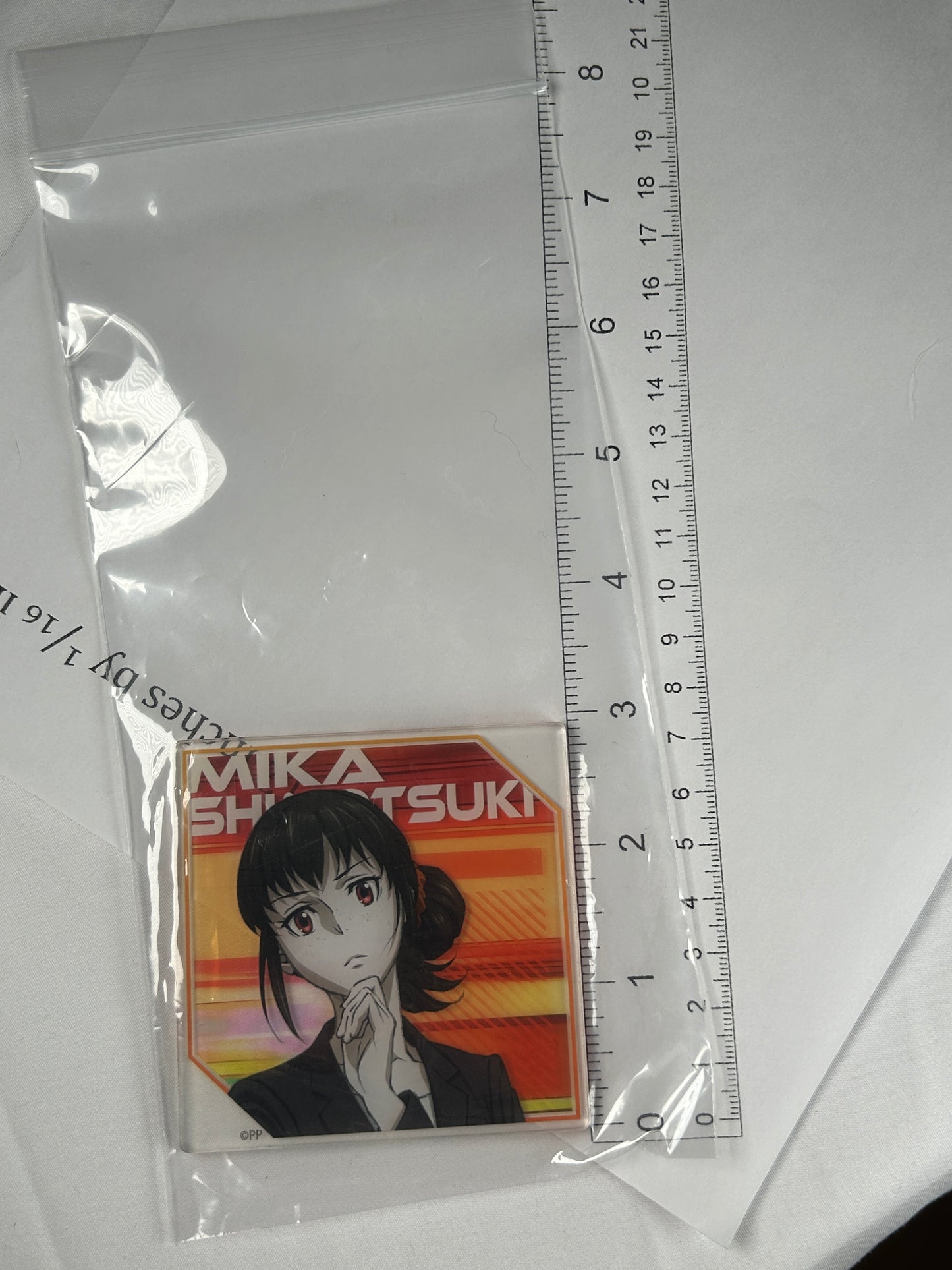Mika Shimotsuki Acrylic Coaster Daiso Psycho Pass Providence
