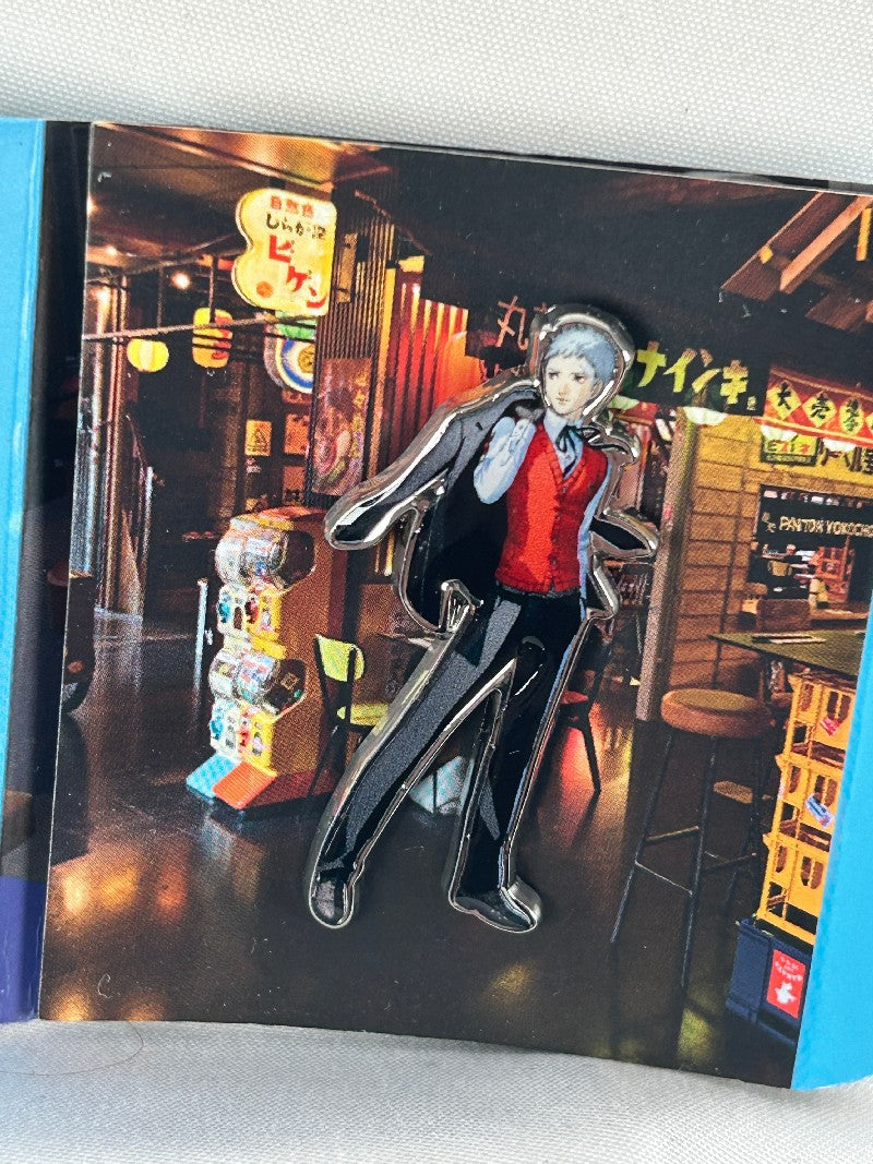 Akihiko Sanada Yokocho Metal Pin Persona ATLUS