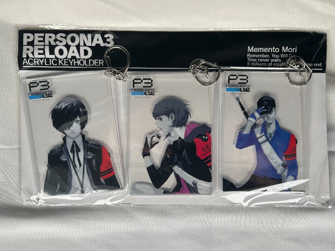 Persona 3 Reload Makoto Yukari Junpei Acrylic Keychains