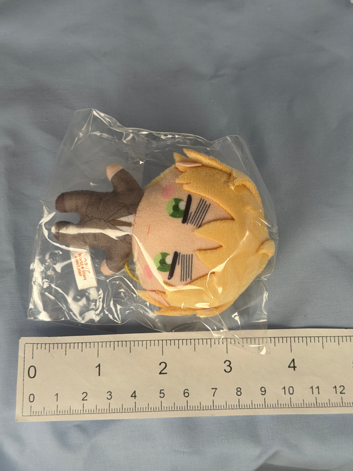 England UK Plush Keychain Strap Kapukko Friends Hetalia World Stars