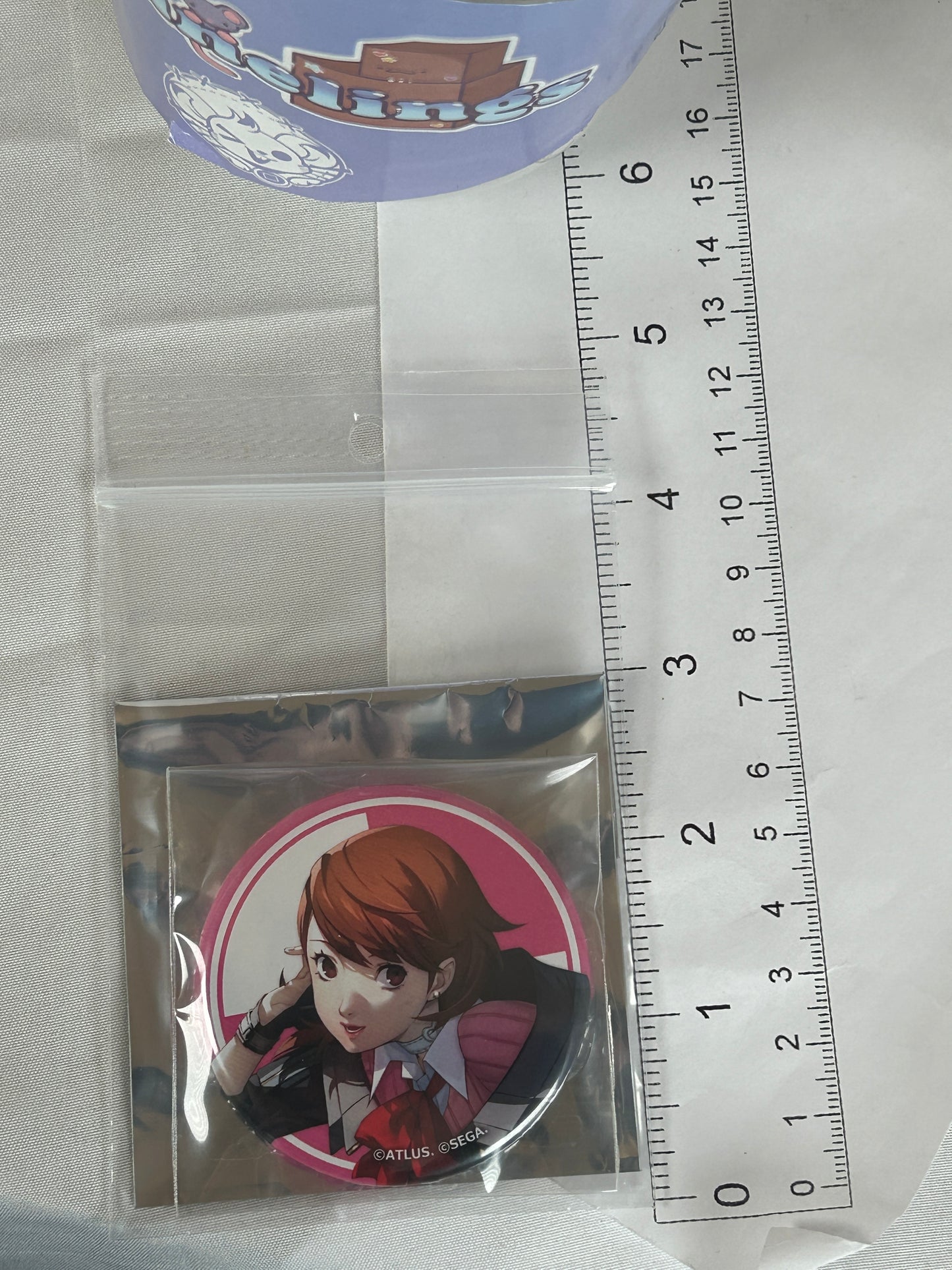 Yukari Takeba Button Badge Namja Town Collaboration Persona 3 Reload