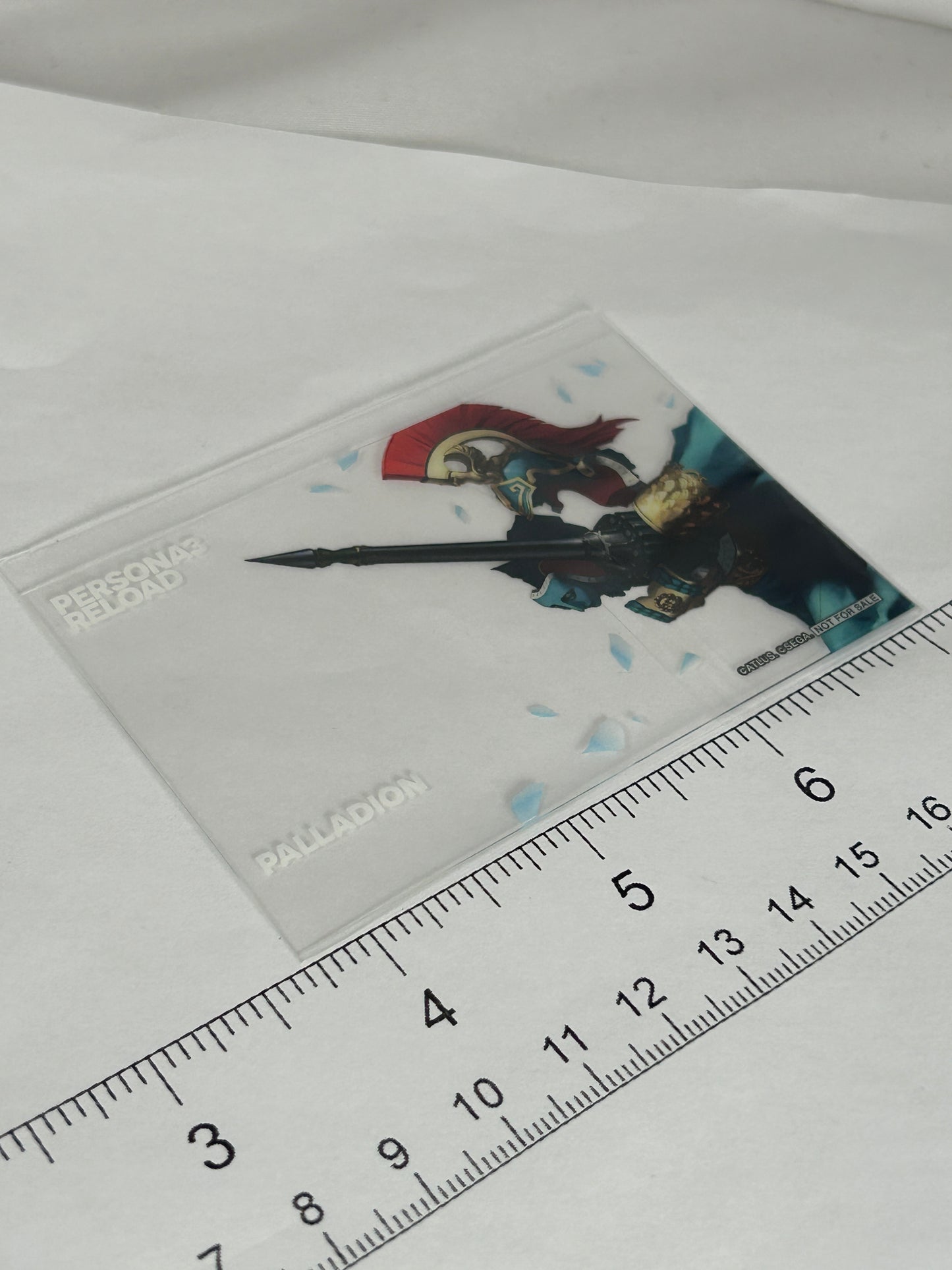 Palladion Aigis Persona 3 Reload Clear Card