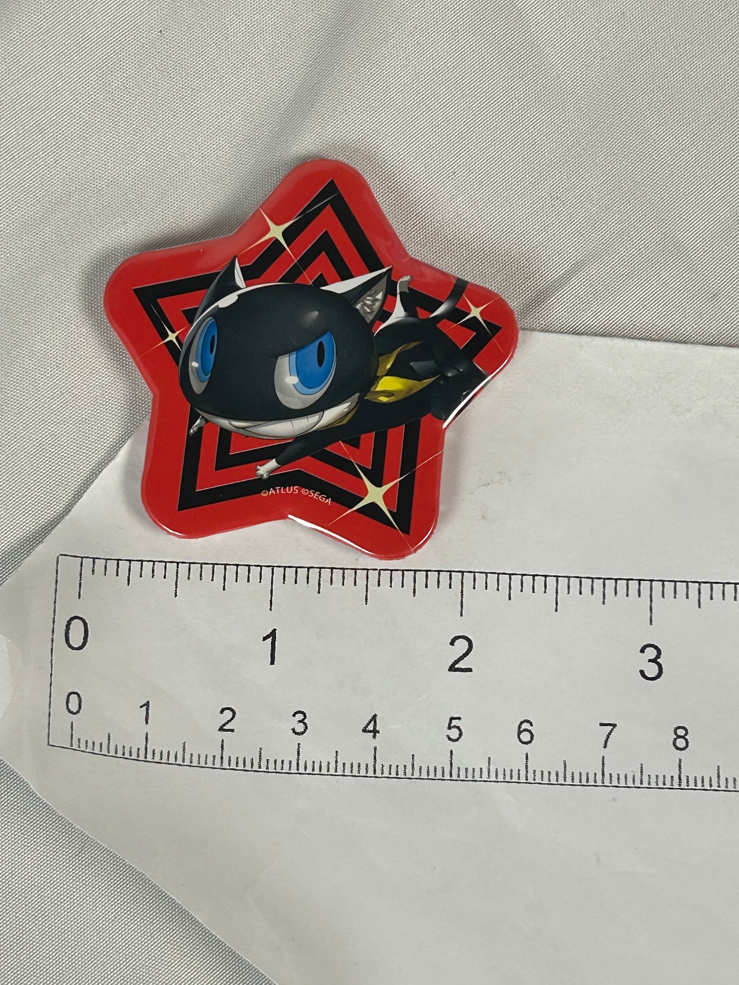 Morgana Star Button Badge Persona 5 The Animation