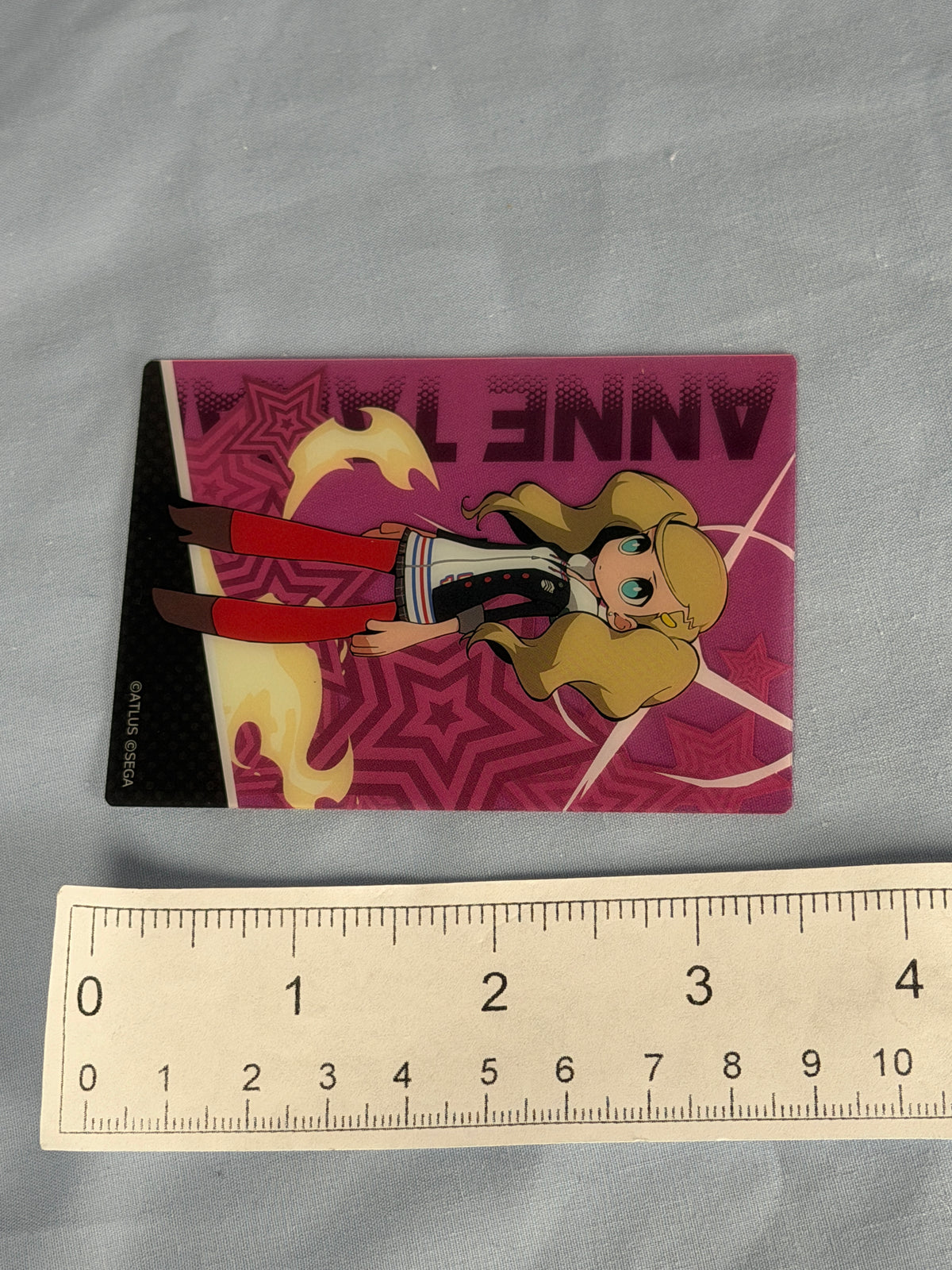 Ann Takamaki Panther School Uniform Collection Card Persona 5 Tactica