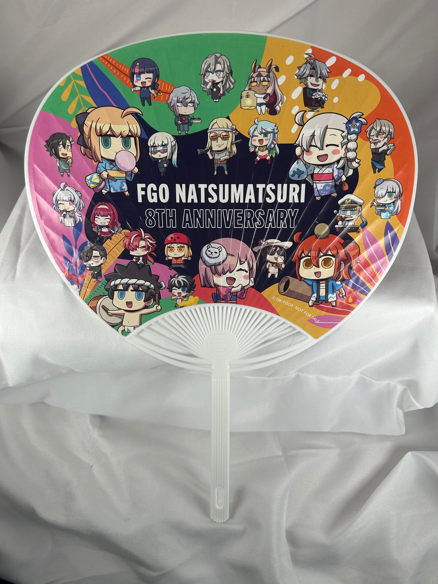 Fate Grand Order Fes 8th Anniversary Japanese Promotional Fan