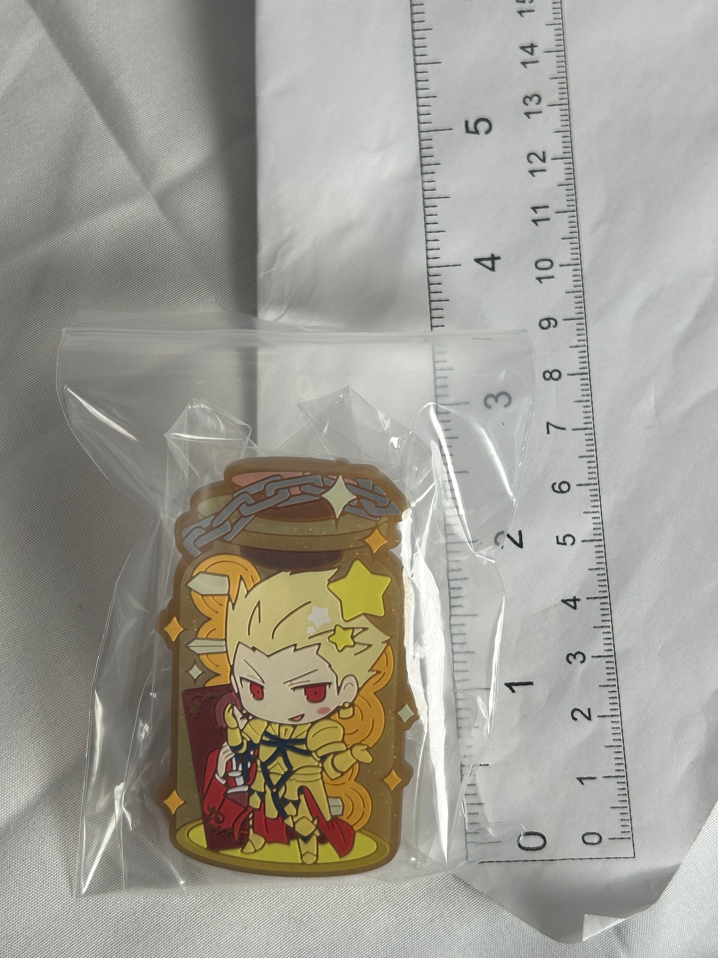 Charatoria Gilgamesh Archer Rubber Clip Fate Grand Order