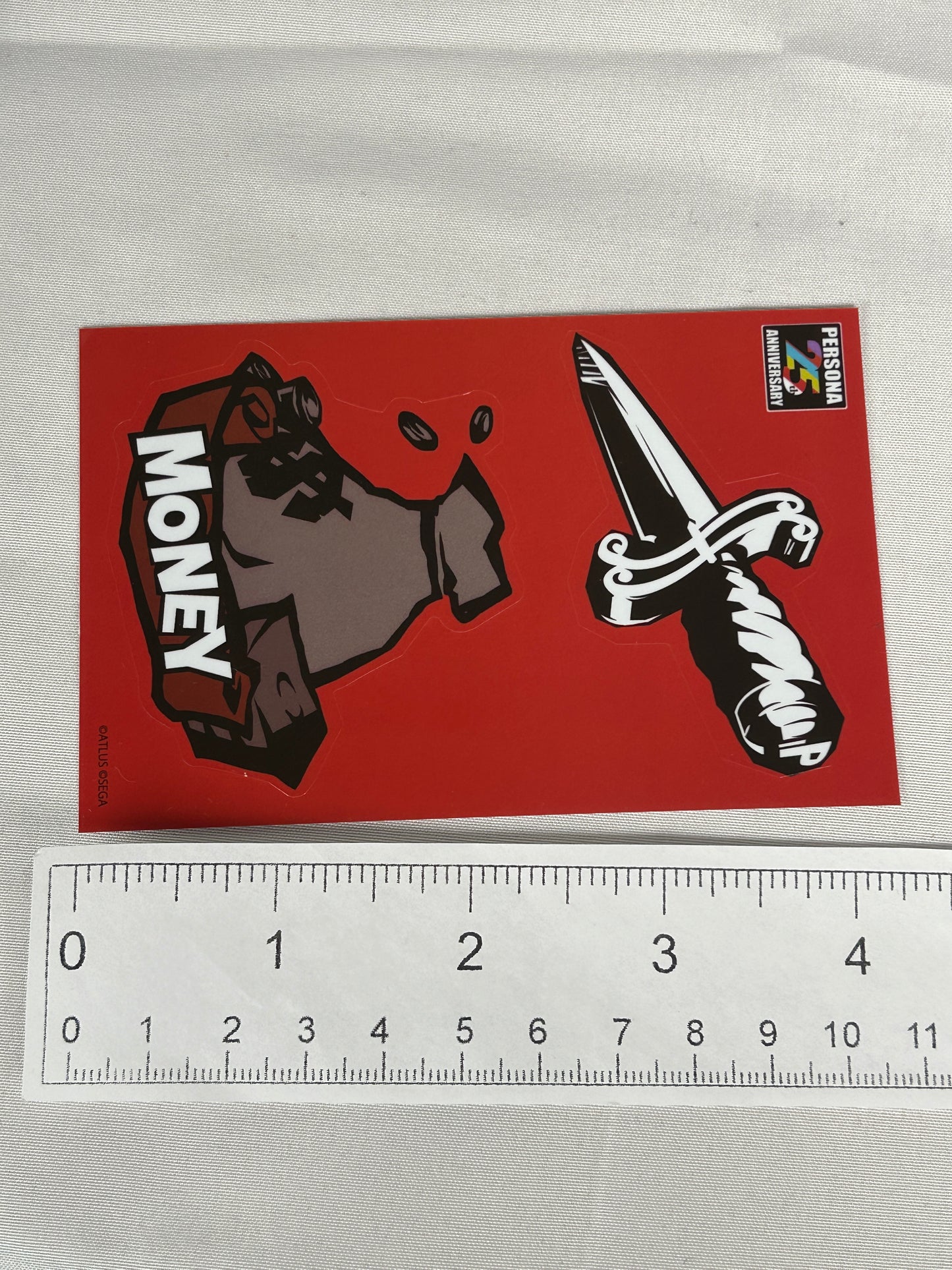 Calender Knife Sticker Persona 25th Anniversary Persona 5 Royal