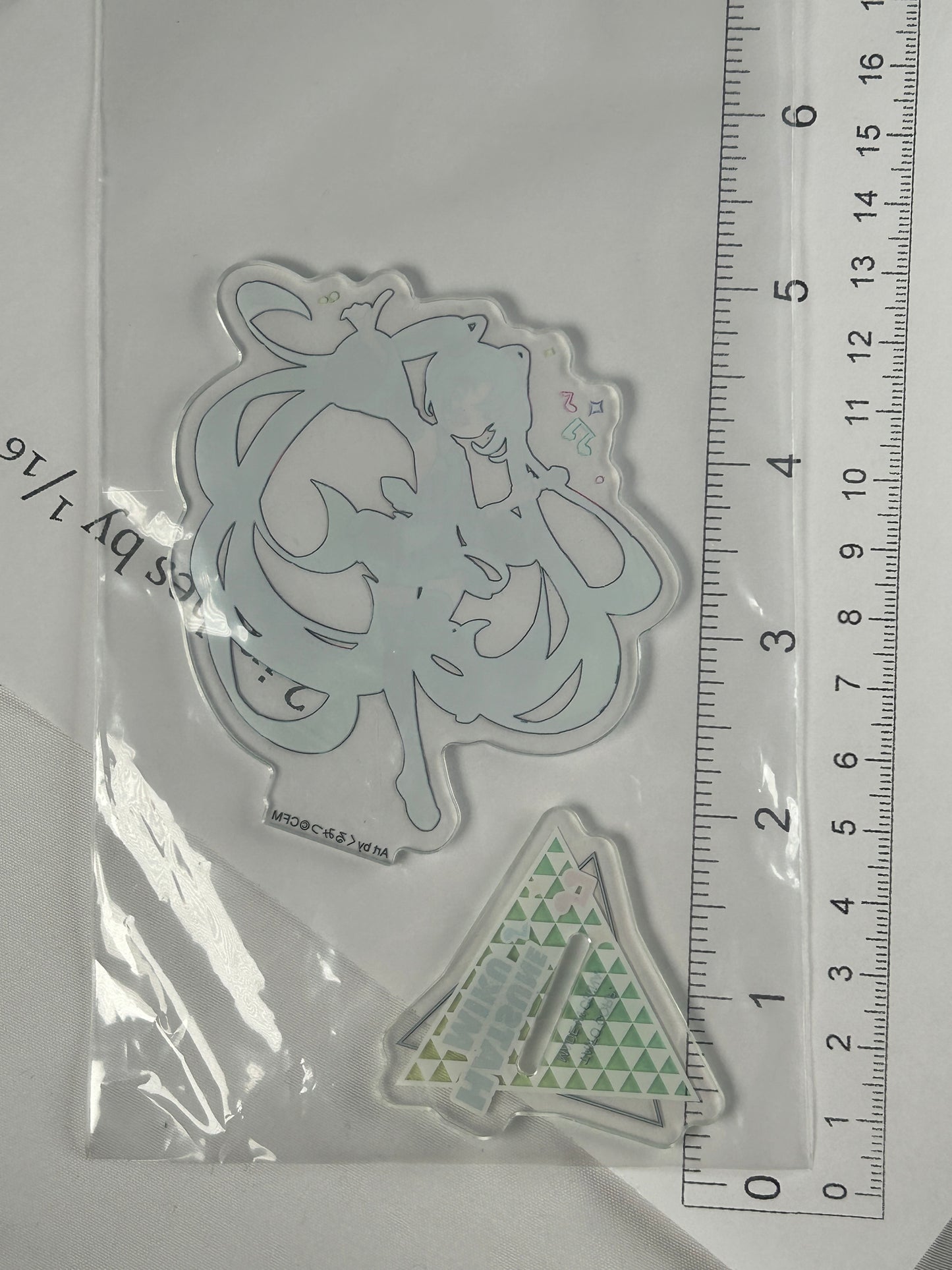 Hastune Miku Acrylic Stand Vocaloid Ichiban Kuji Prize D Taito