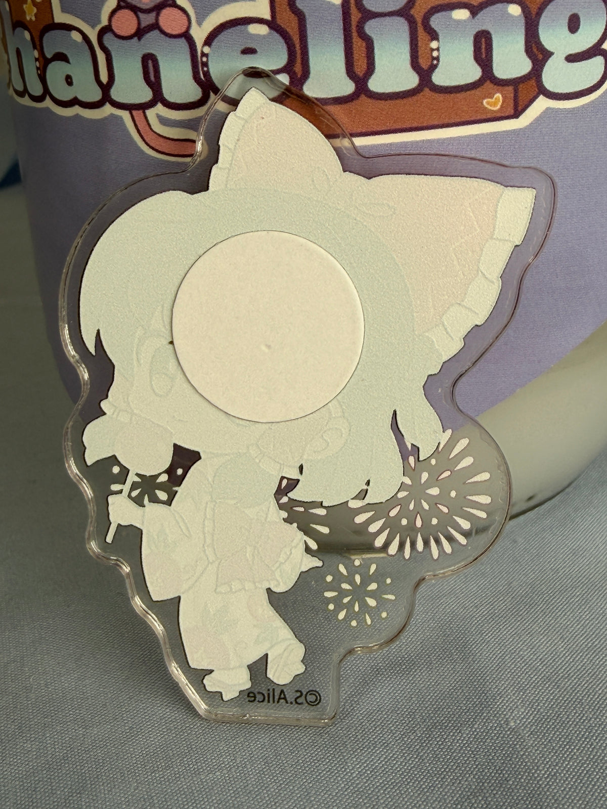 Reimu Hakurei Festival Acrylic Sticker Touhou Project LEC