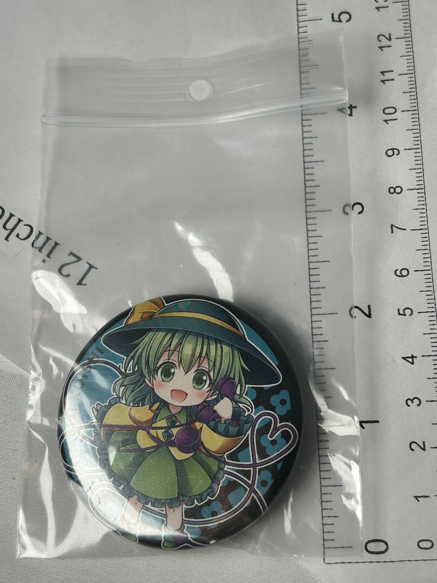 Koishi Komeji Licensed Can Badge Touhou Project