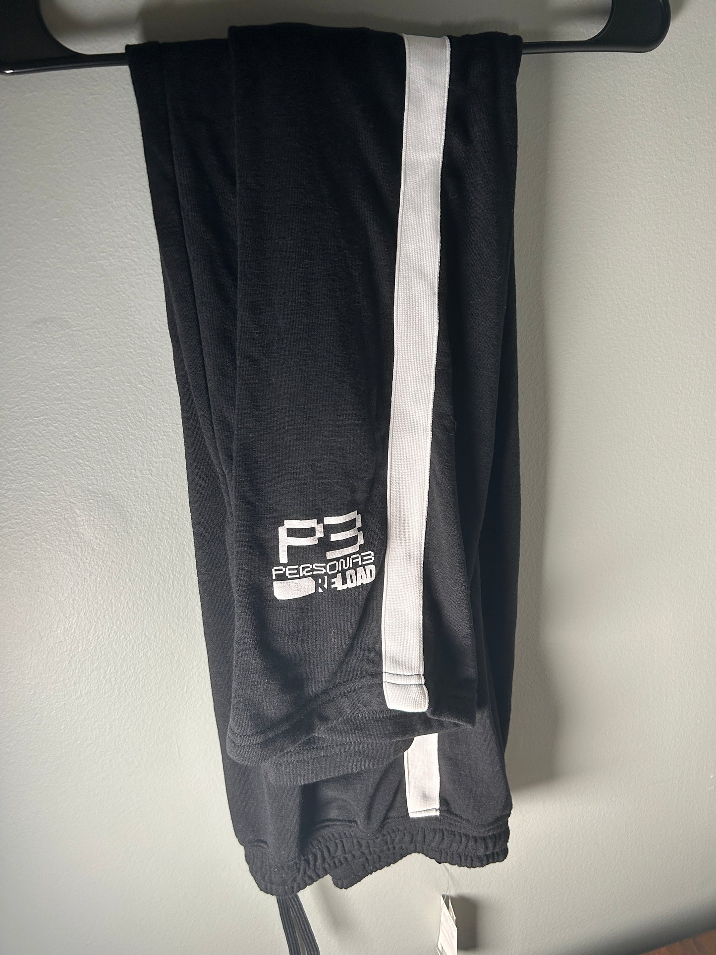Persona 3 Reload Logo Black White Sweatpants Avail