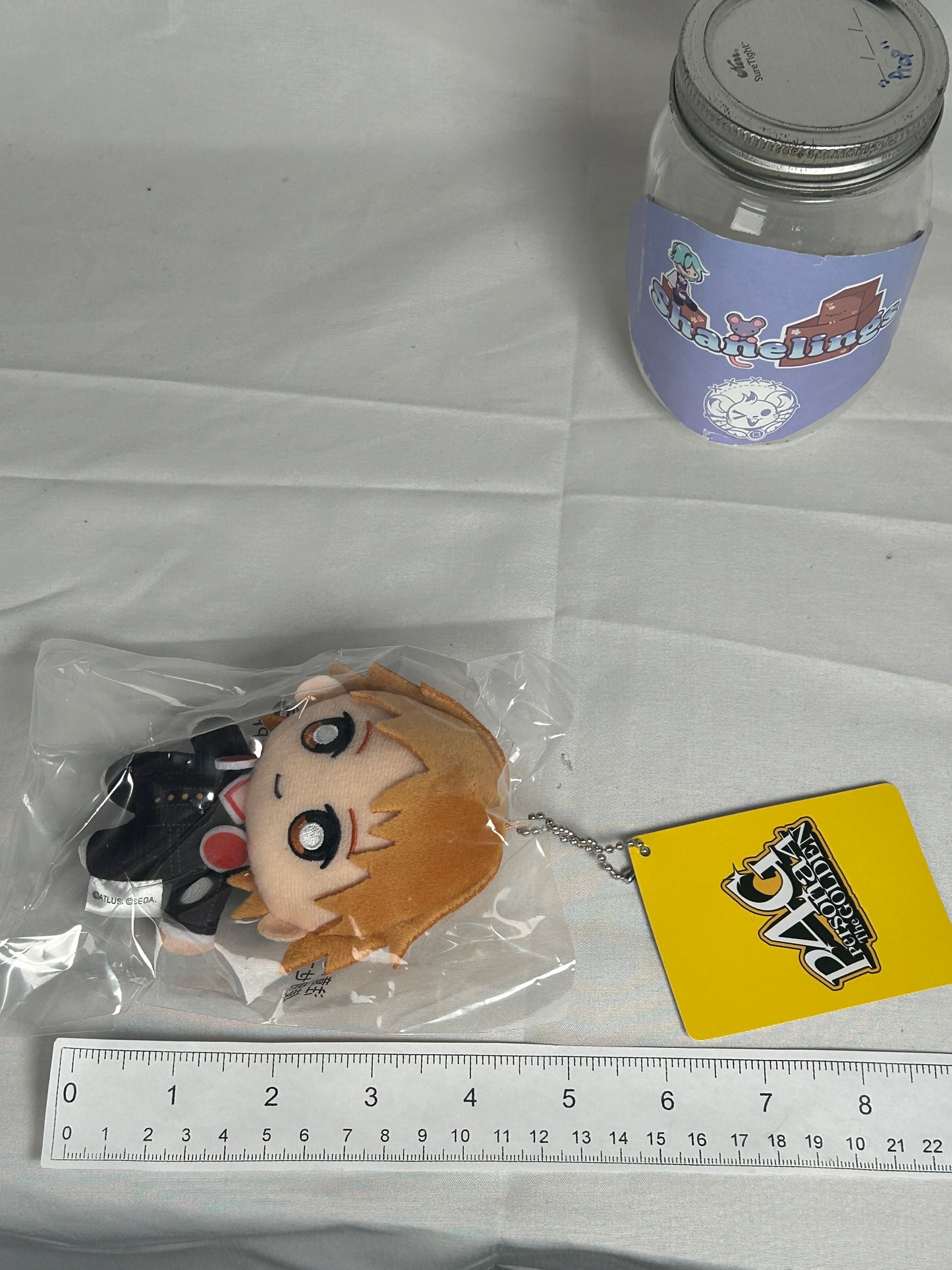 Yosuke Hanamura Plush Keychain Persona 4 The Golden SEGA