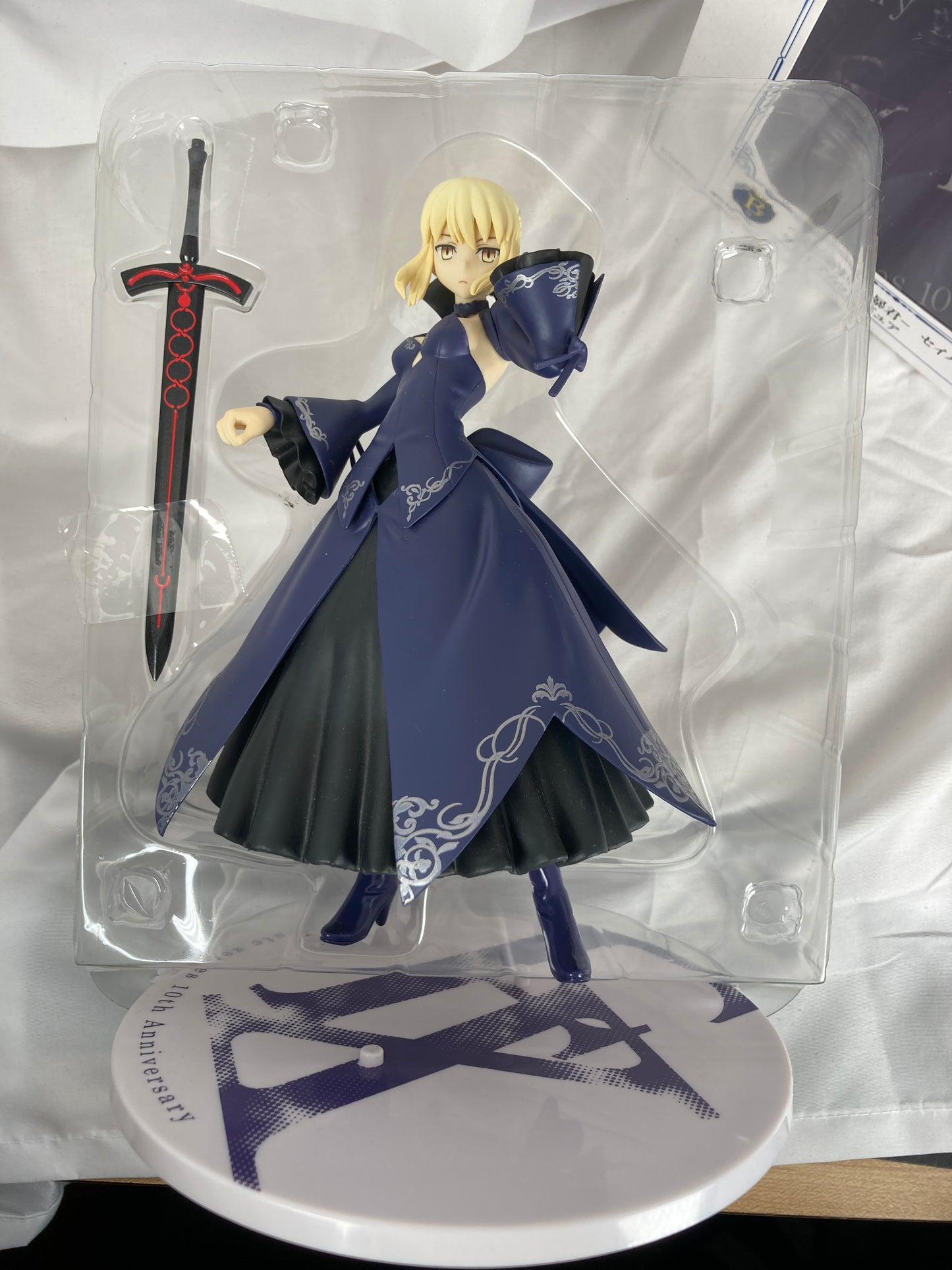 Saber Alter Prize Premium Figure Ichiban Kuji Banpresto 10-Shuunen Kinen