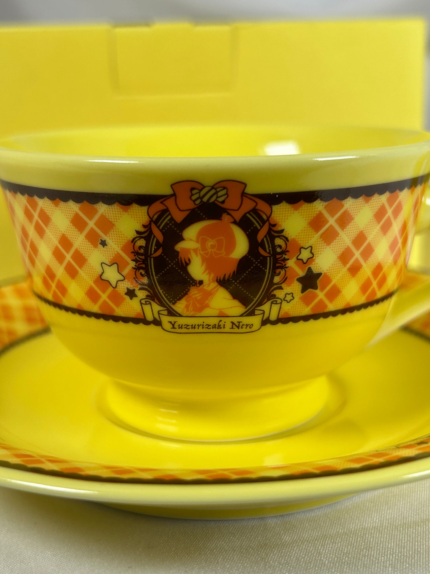 Yuzurizaki Nero Special Edition Tea Cup and Plate Milky Holmes