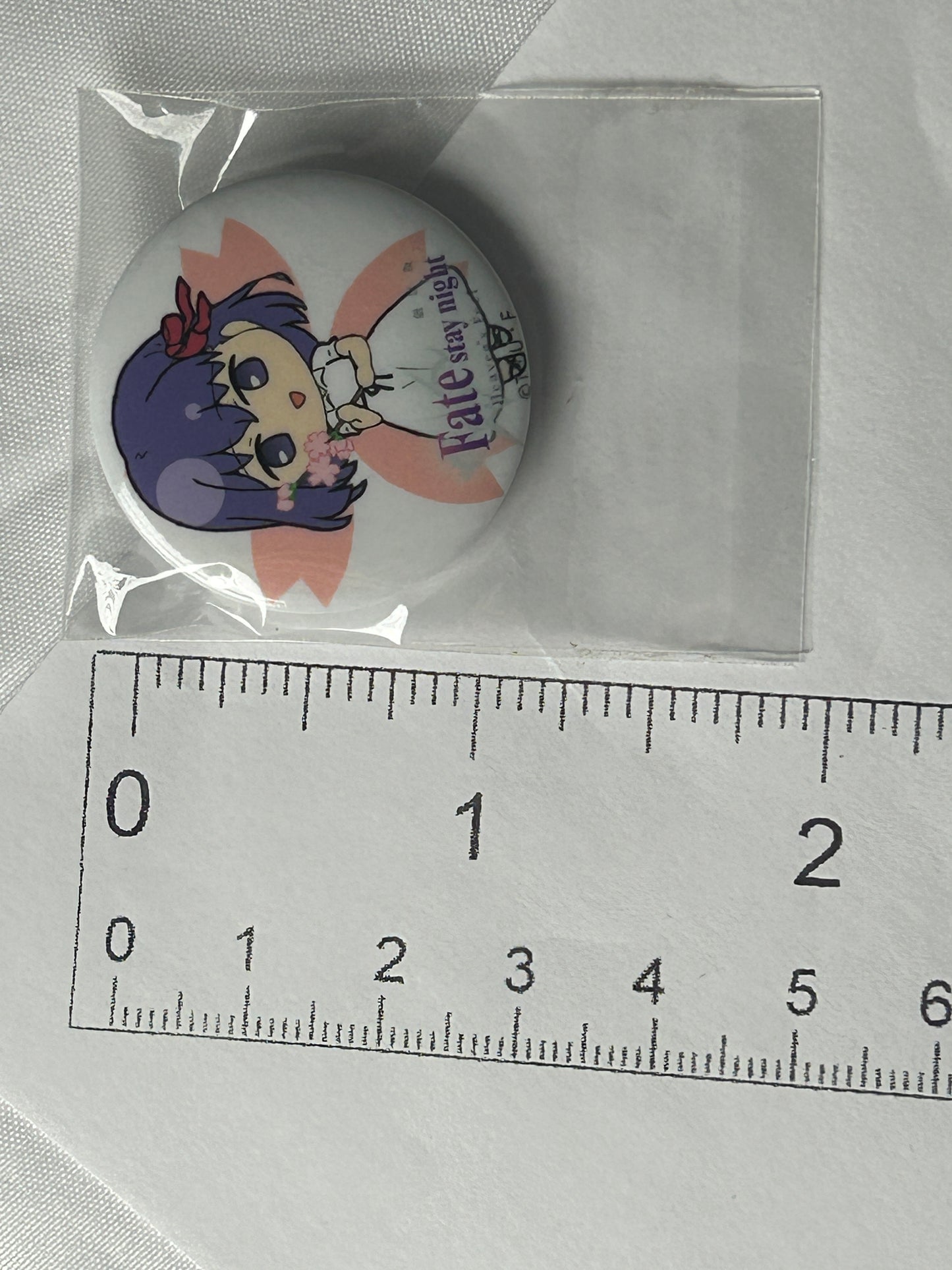 Sakura Matou Can Badge 3rd Anniversary Fate Grand Order FES 2018