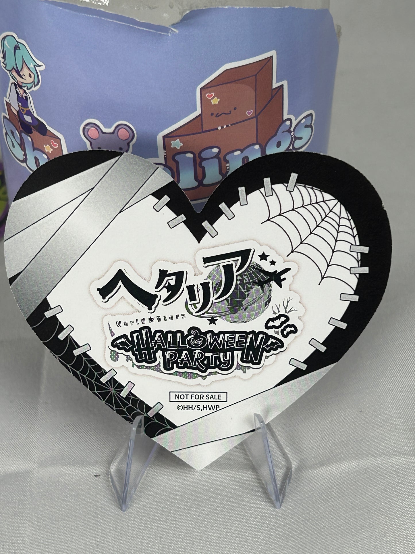 Prussia Halloween Party Heart Display Paper Hetalia World Stars