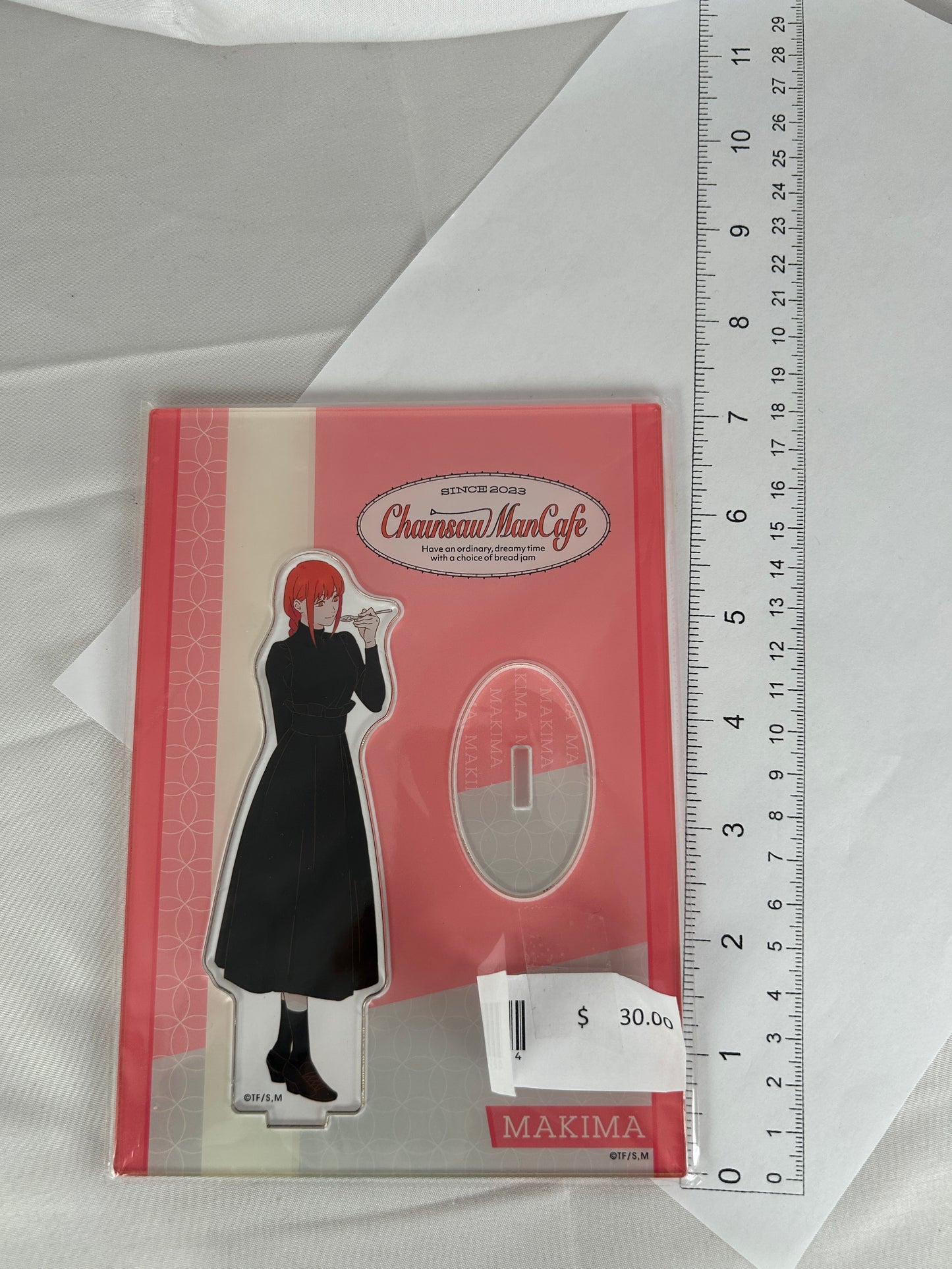 Makima Chainsaw Man Café Acrylic Stand 2023
