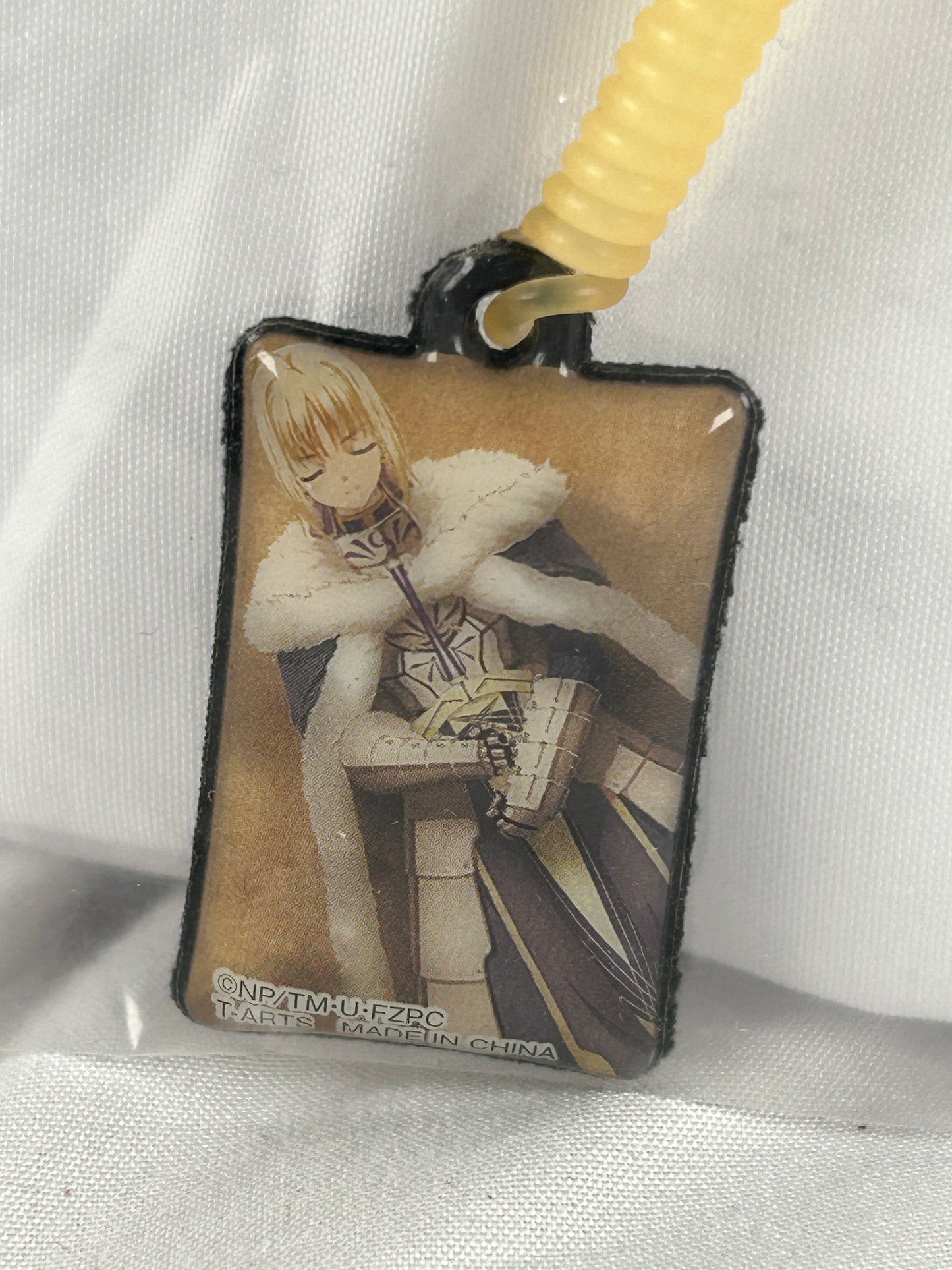 King Arthur Saber Cushion Keychain T ARTS Fate Grand Order