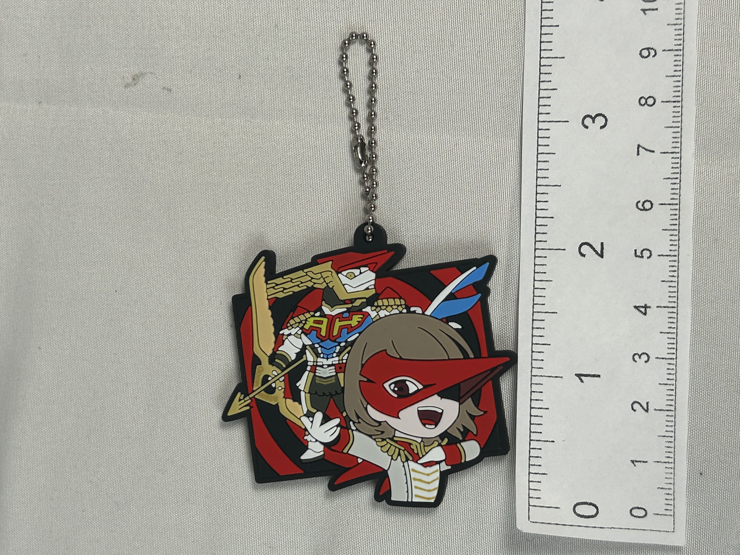 Goro Akechi Crow Rubber Capsule Keychain Persona 5 Royal