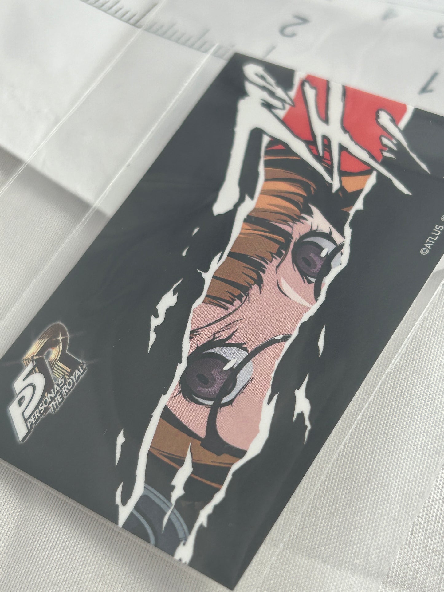 Oracle Futaba Sakura Cut In Decorative Paper Persona 5 Royal Amo Café