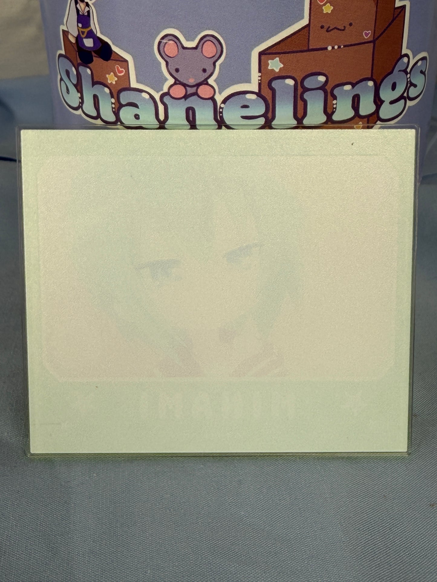 Minami Iwasaki Acrylic Art Trading Card Lucky Star Anime Scene