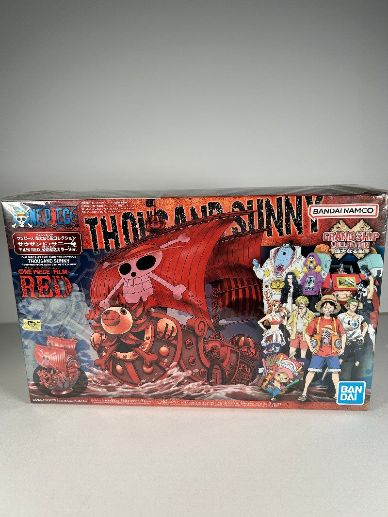 One Piece RED Grand Ship Collection Bandai Thousand Sunny