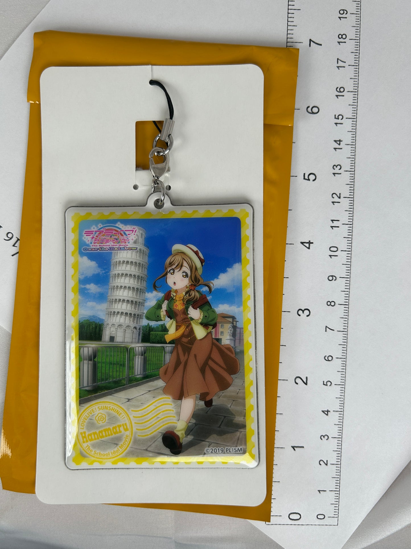 Hanamaru Kunikida Plastic Bubble Keychain Love Live Sunshine
