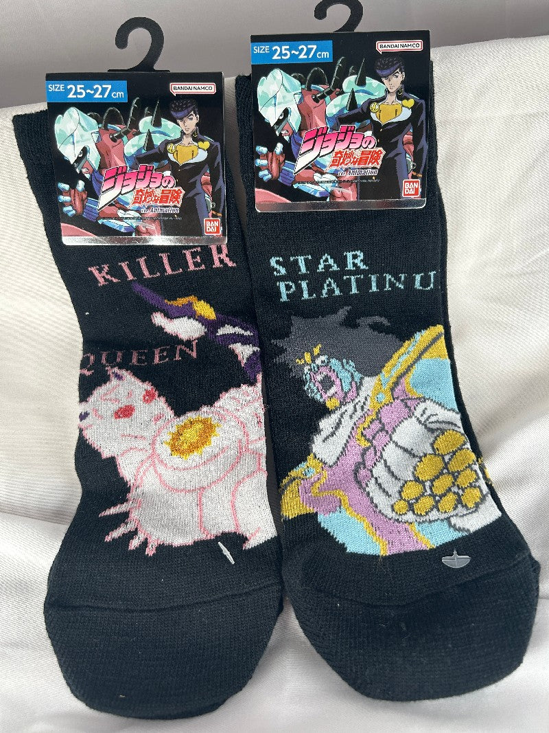 JoJo's Bizarre Adventure Socks Part 4 Diamond is Unbreakable