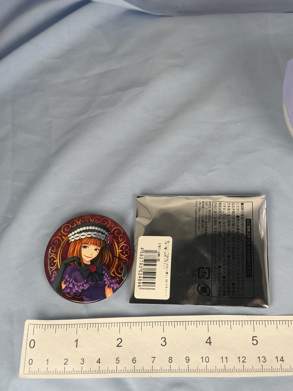 Eva Beatrice Ushiromiya Official Illustration Can Badge Pin Umineko When They Cry