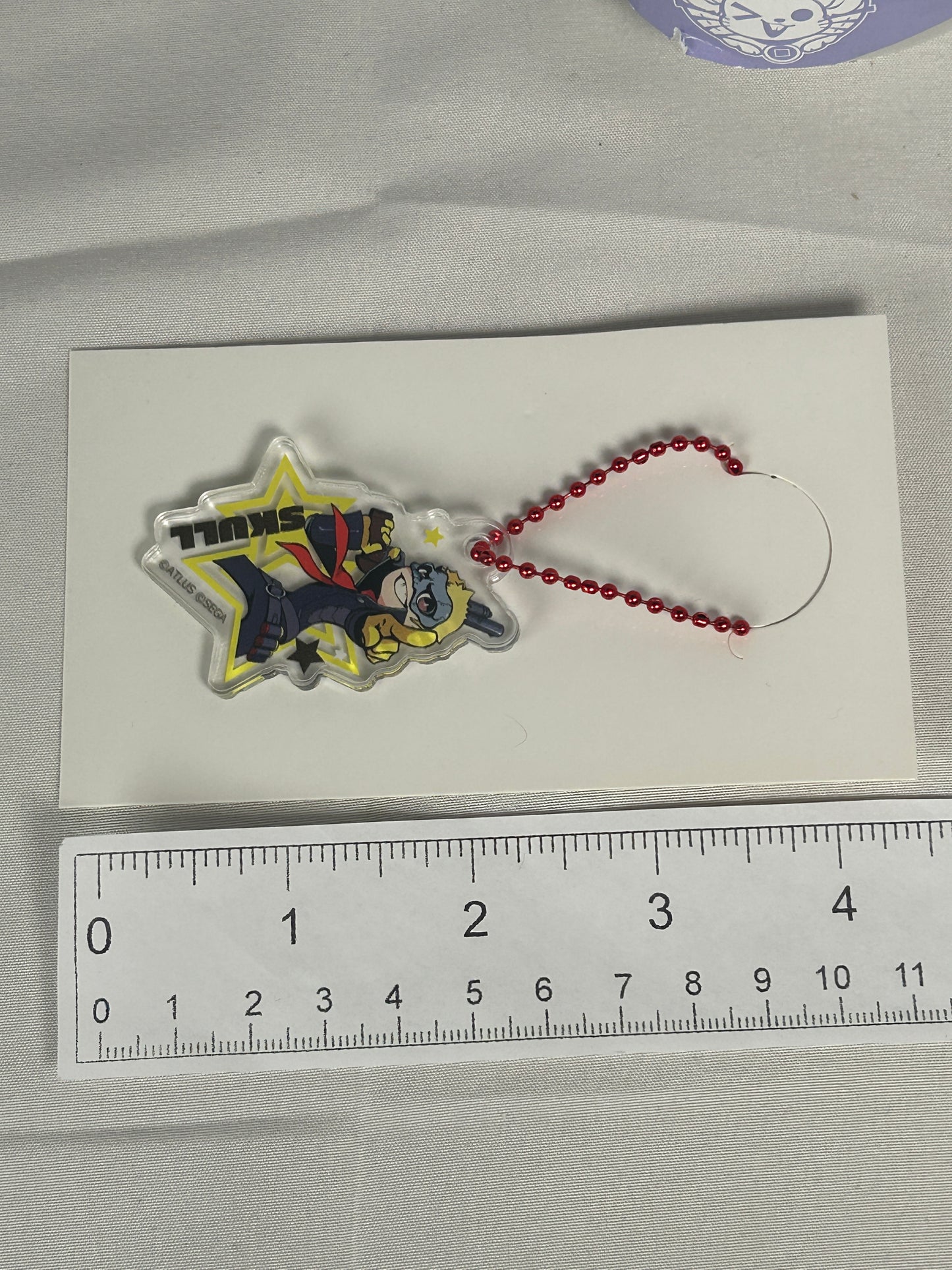 Ryuji Sakamoto Skull Acrylic Keychain Persona 5 Tactica