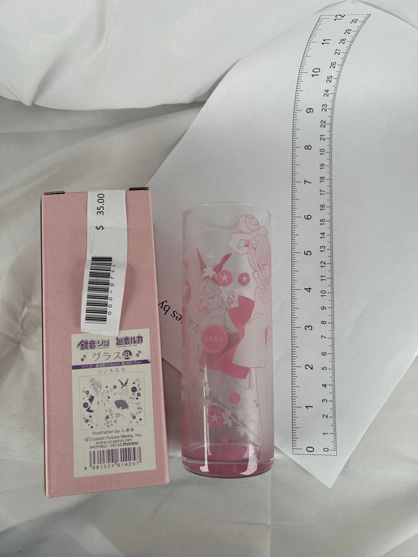 Kagamine Rin Megurine Luka Yukata Glass Cup