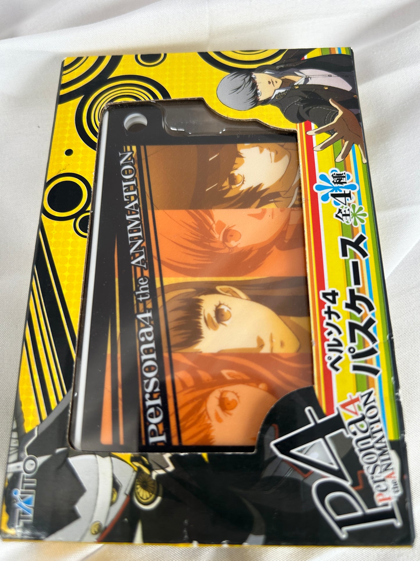 Chie Yukiko Naoto Rise ID Card Persona 4 The Animation Taito Prize