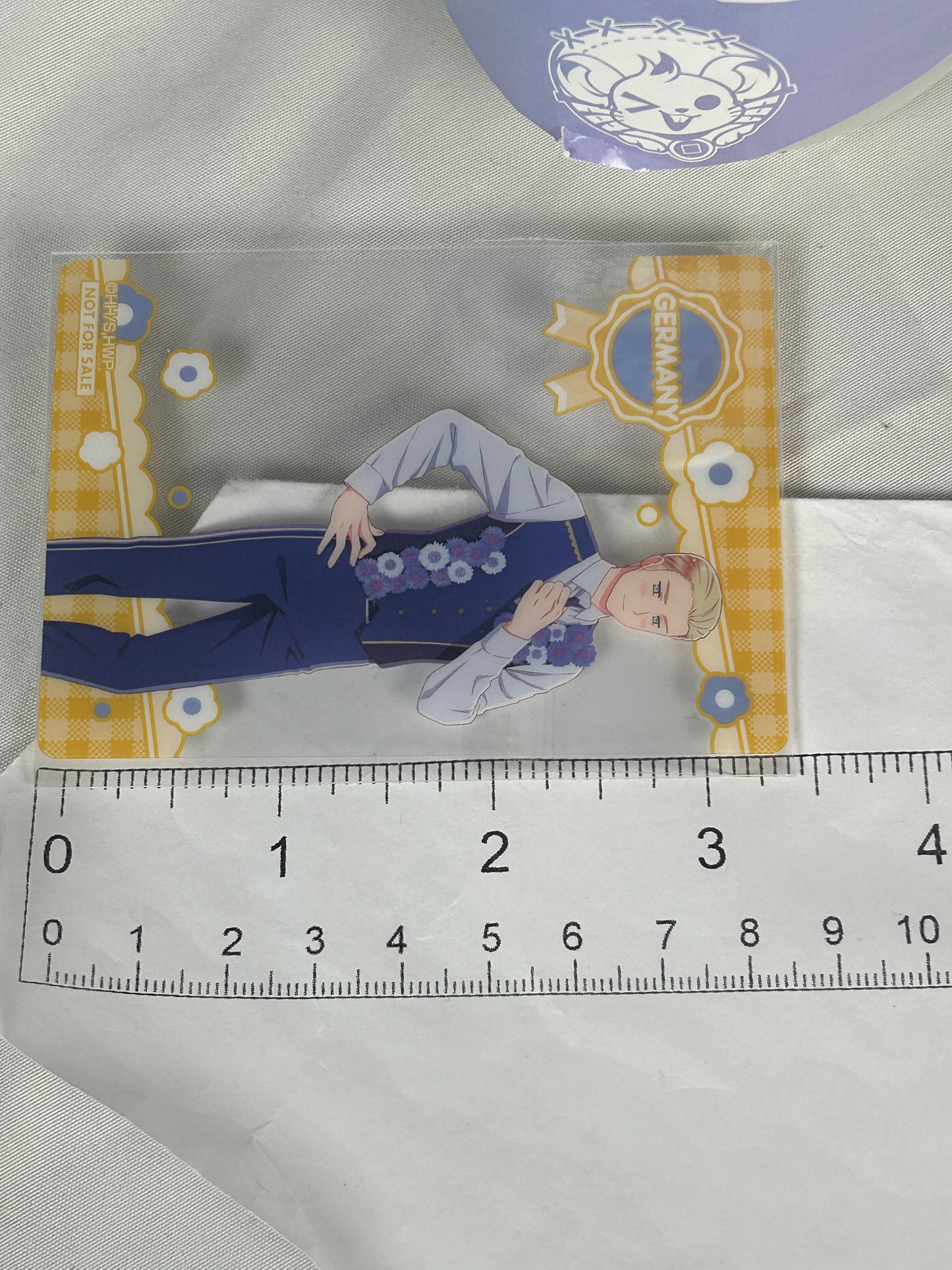 Germany Flower Parade Ver. Transparent Card Hetalia World Stars Medicos