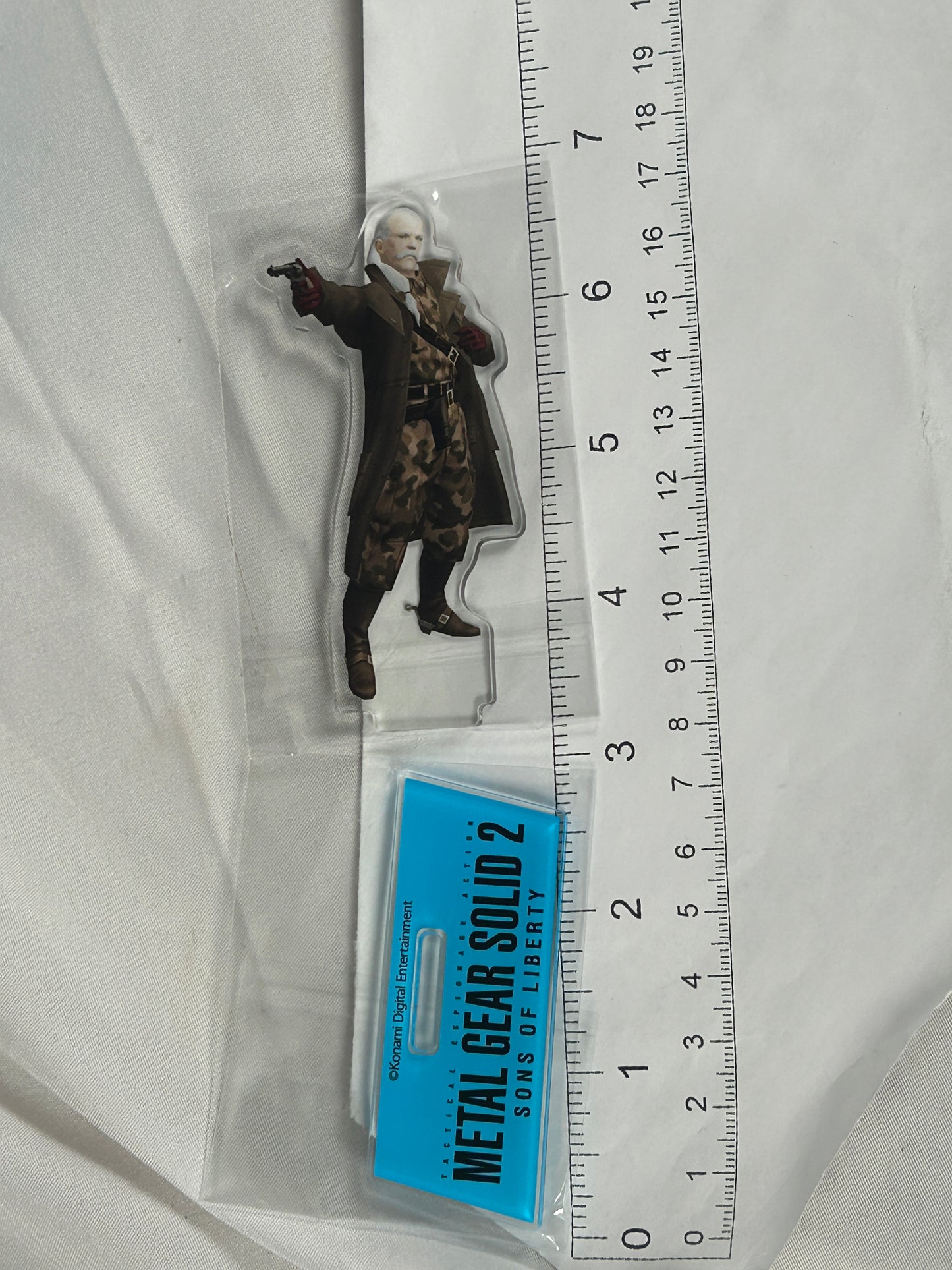 Revolver Ocelot Acrylic Stand Metal Gear Solid 2 Sons of Liberty