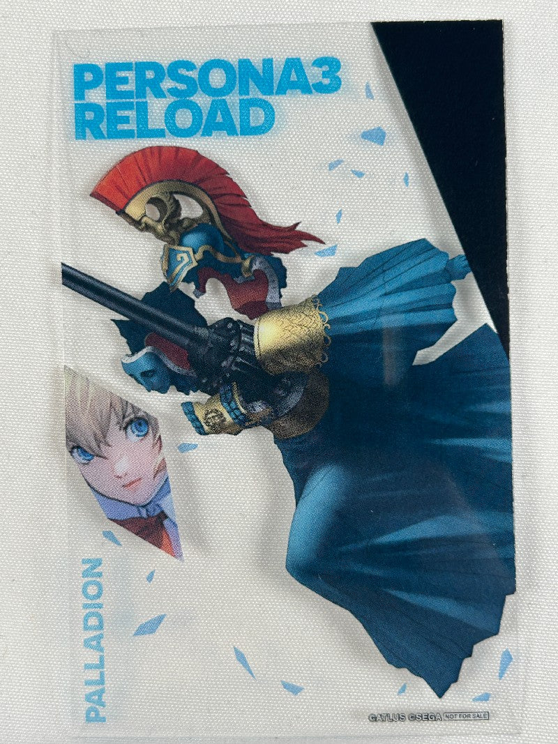 Aigis Persona Character Card Palladion Persona ATLUS Sea Paradise