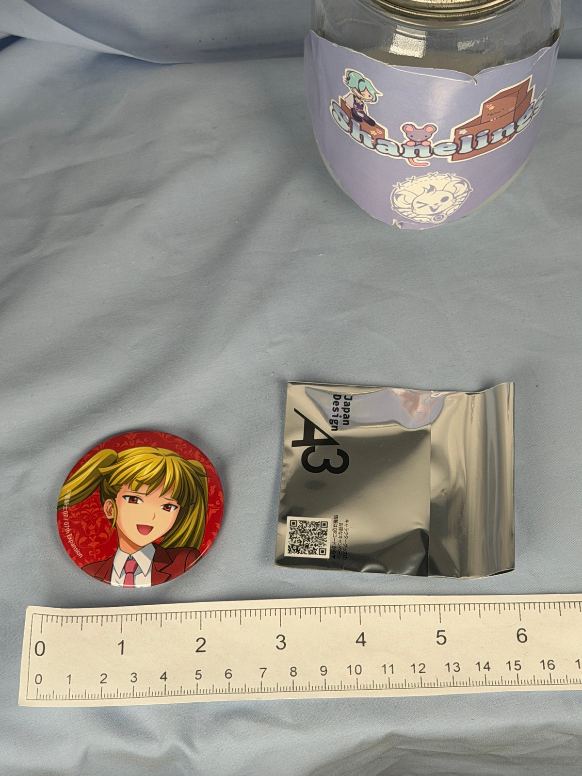 Asmodeus Official Illustration Can Badge Pin Umineko When They Cry