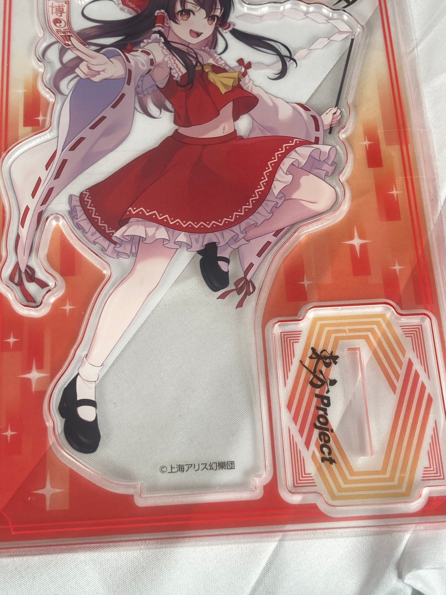 Licensed Reimu Hakurei Large Acrylic Stand Daiso Touhou Project