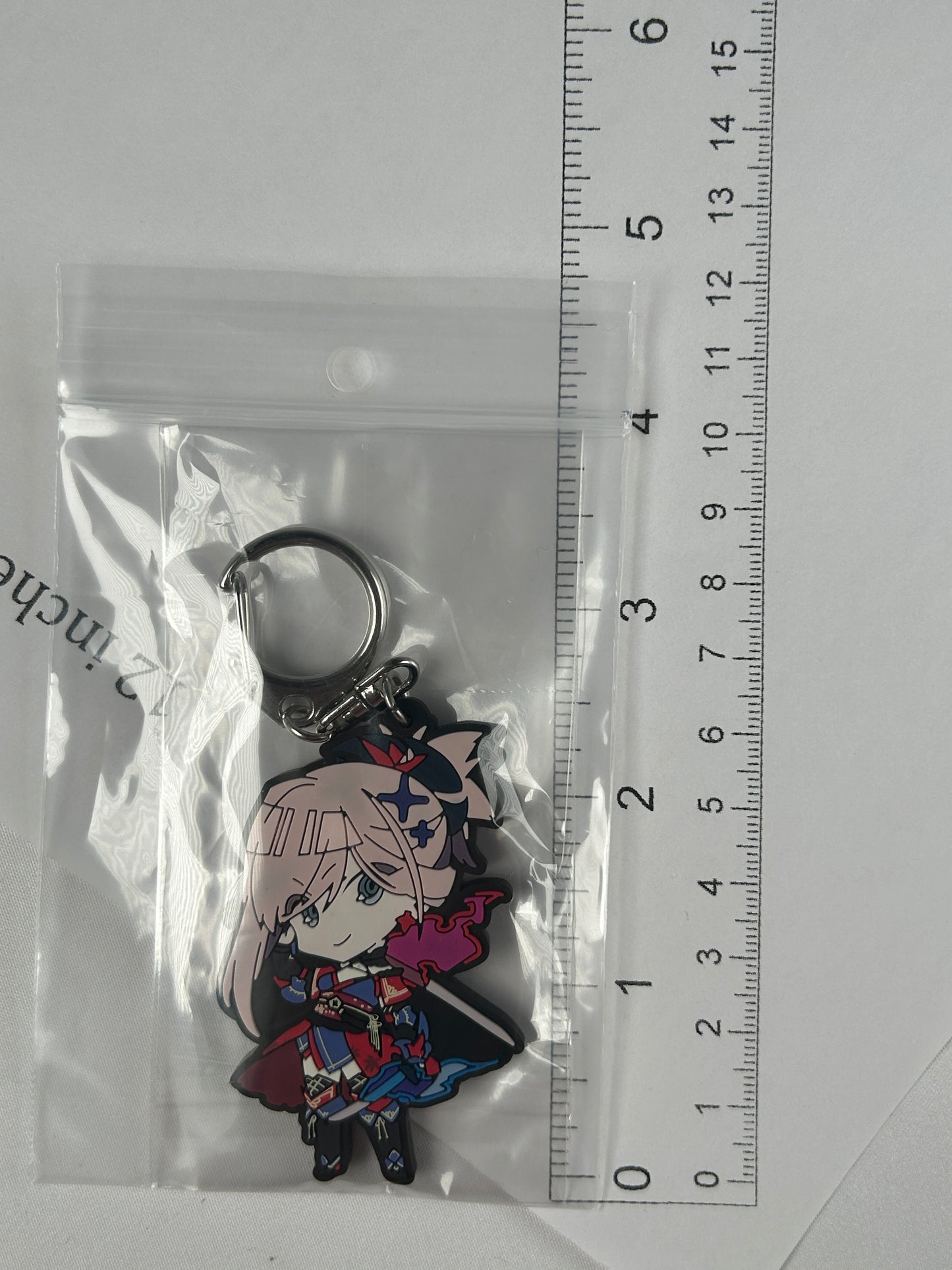 Miyamoto Musashi Rubber Keychain Strap Ichiban Kuji