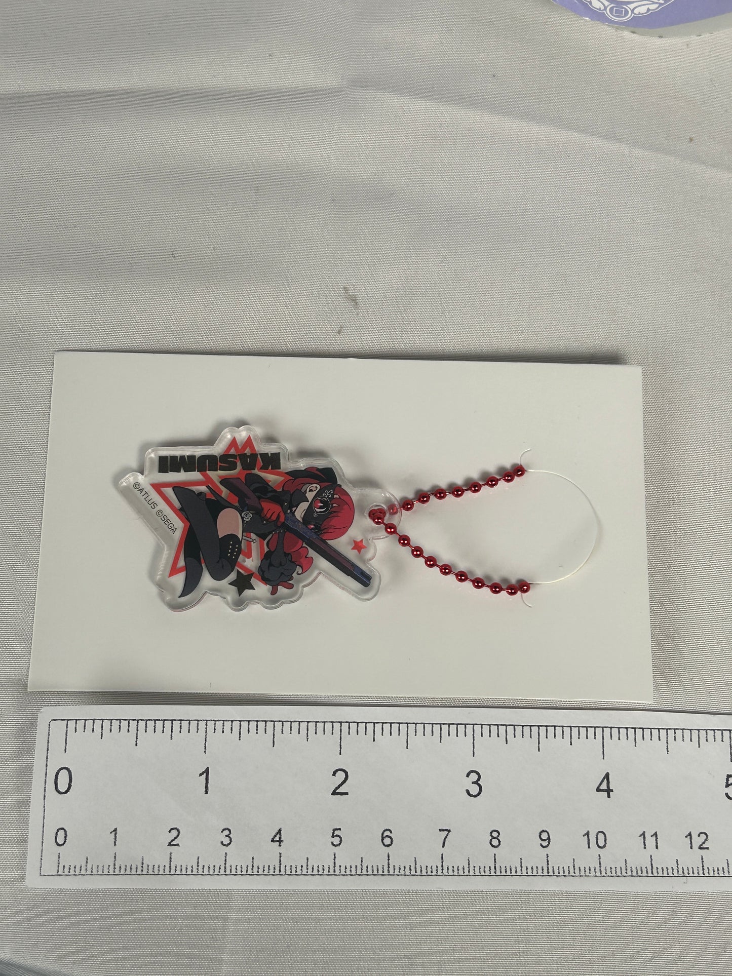Kasumi Yoshizawa Violet Acrylic Keychain Persona 5 Tactica