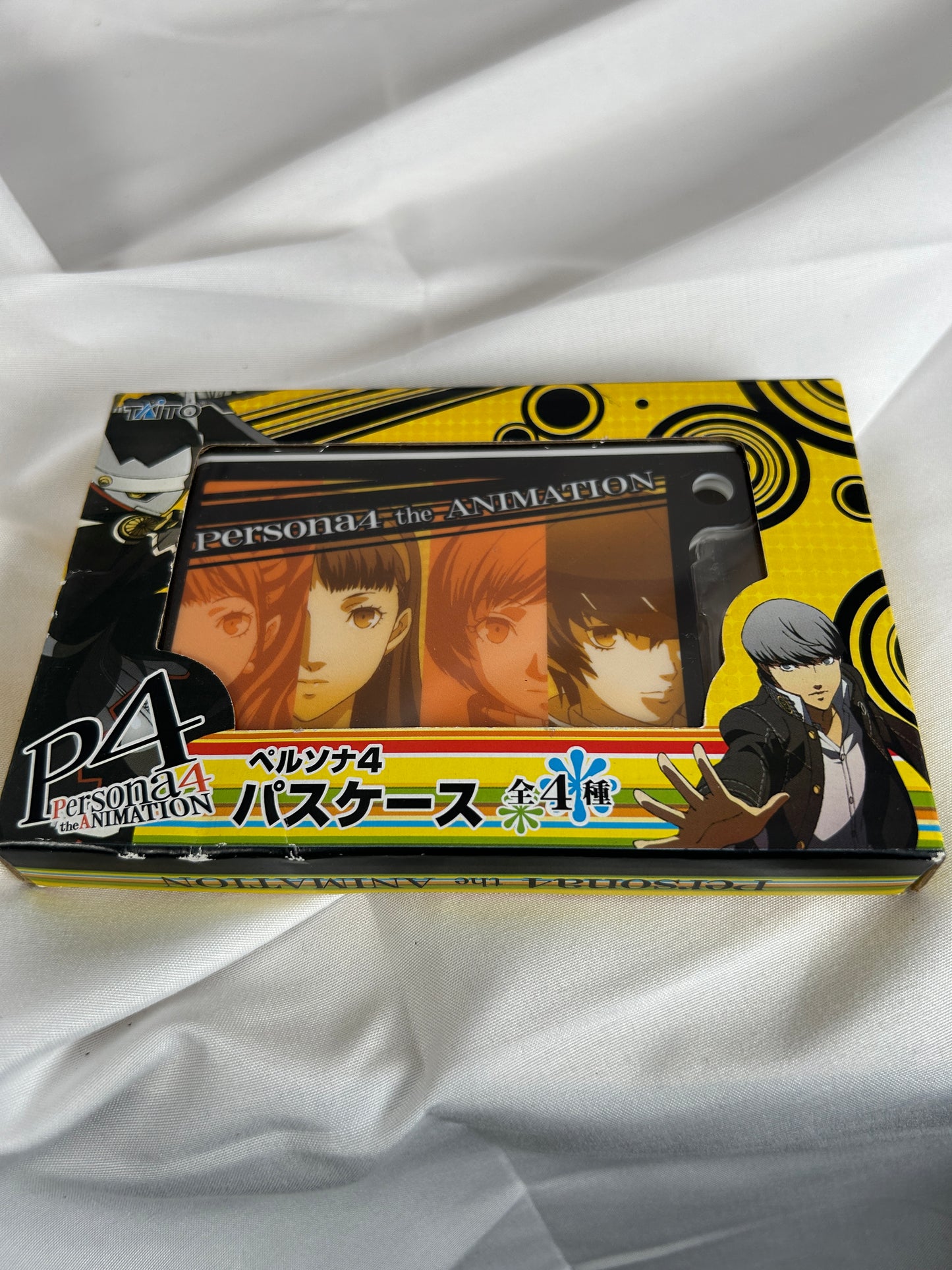 Chie Yukiko Naoto Rise ID Card Persona 4 The Animation Taito Prize