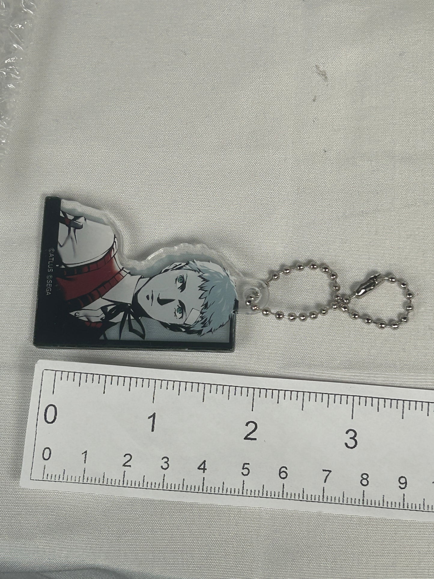 Akihiko Sanada Portrait Acrylic Keychain Persona 3 Reload Friend Daiso