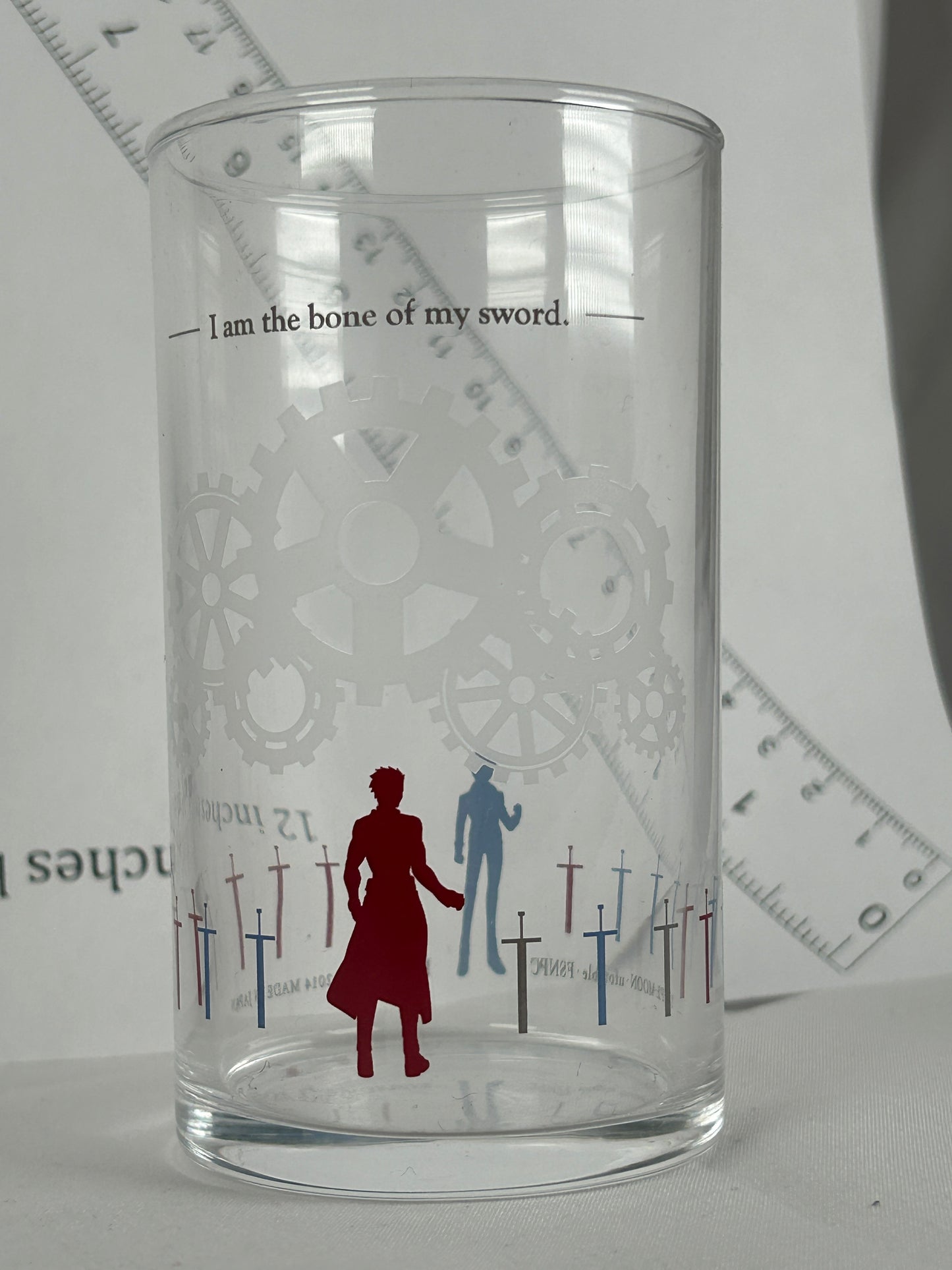 Archer Shirou Emiya Glass Cup Ichiban Kuji H Prize Fate Stay Night