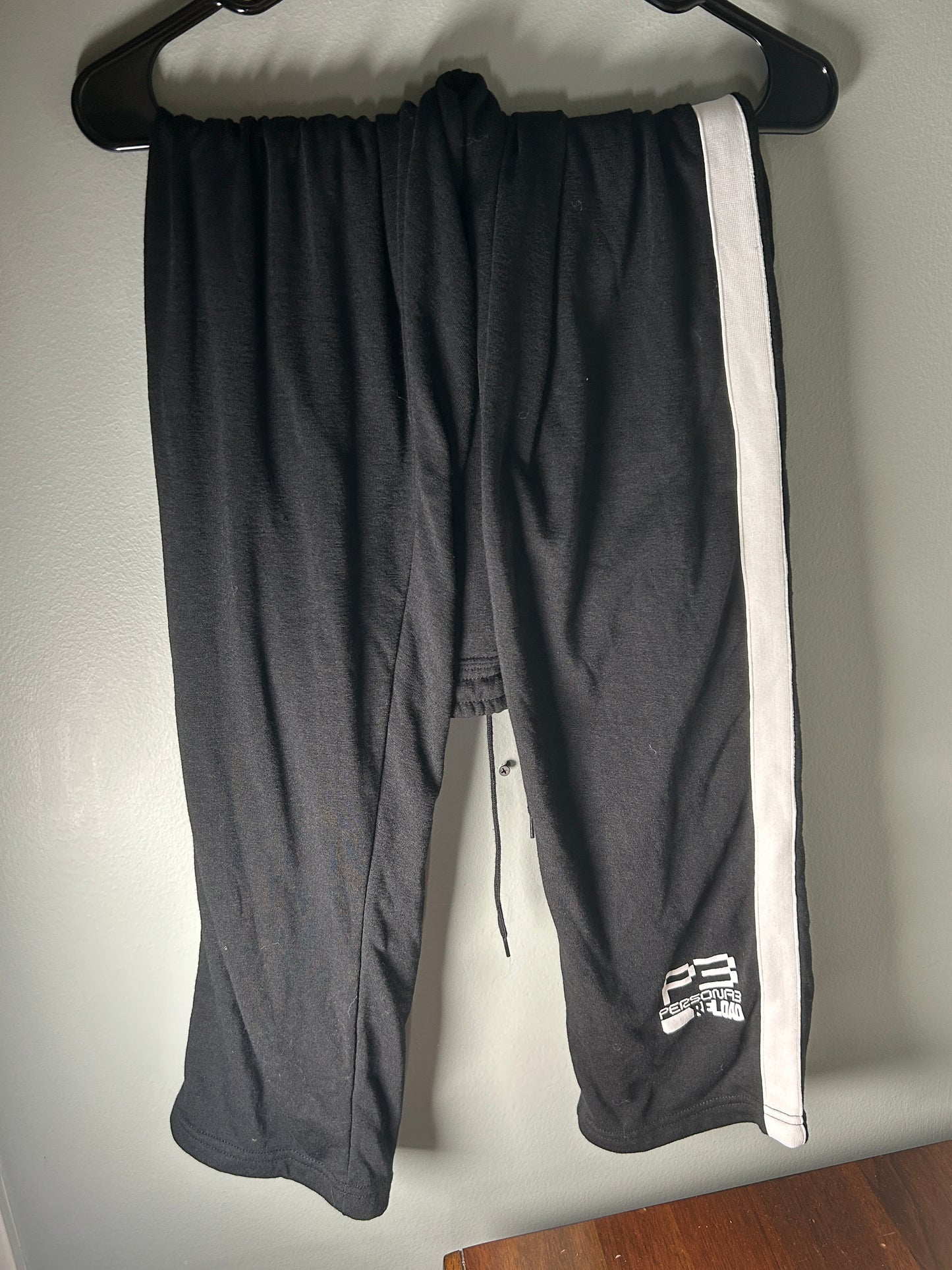 Persona 3 Reload Logo Black White Sweatpants Avail