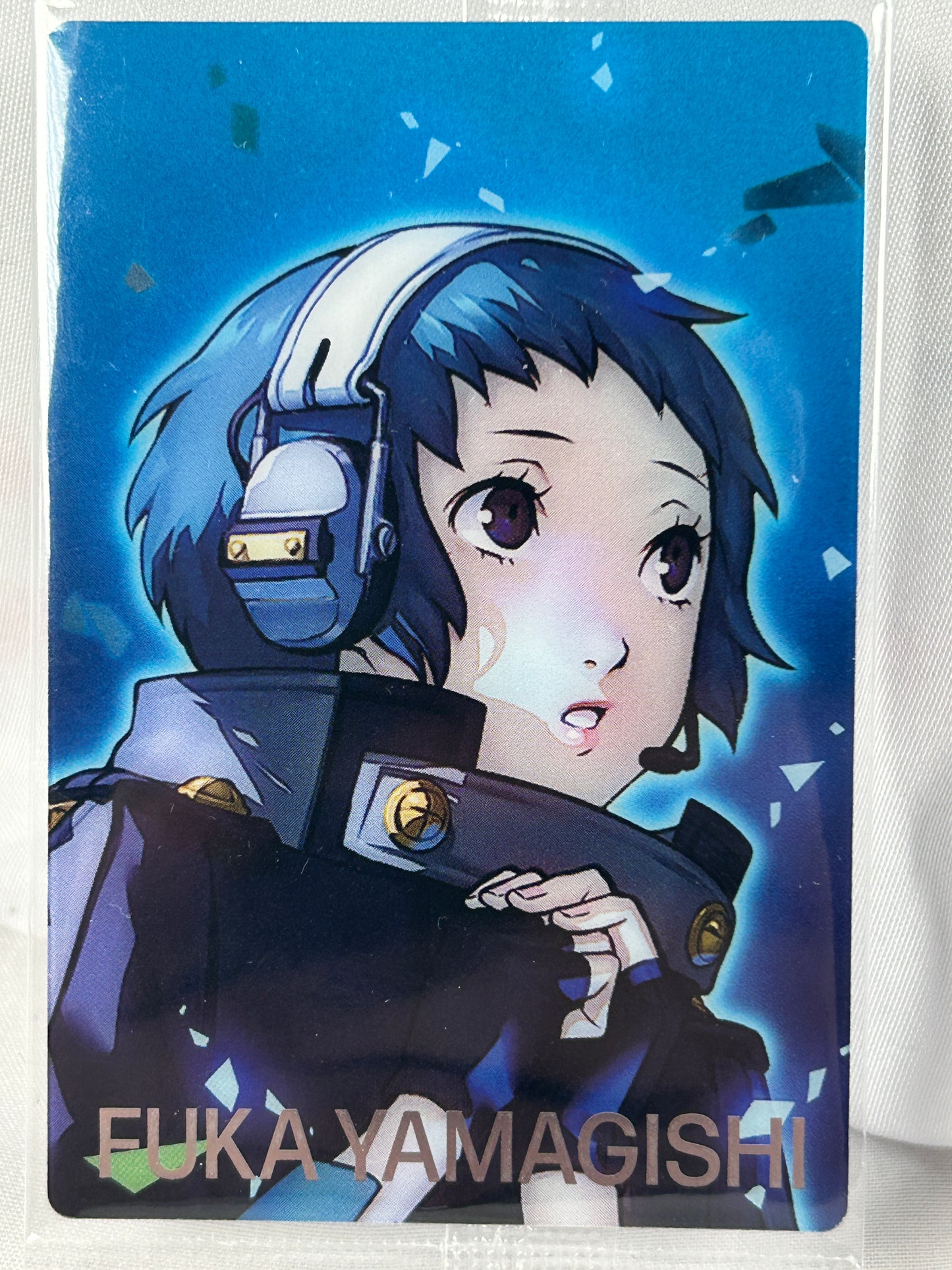 Fuuka Yamagishi Persona 3 Reload Bandai Wafer Card