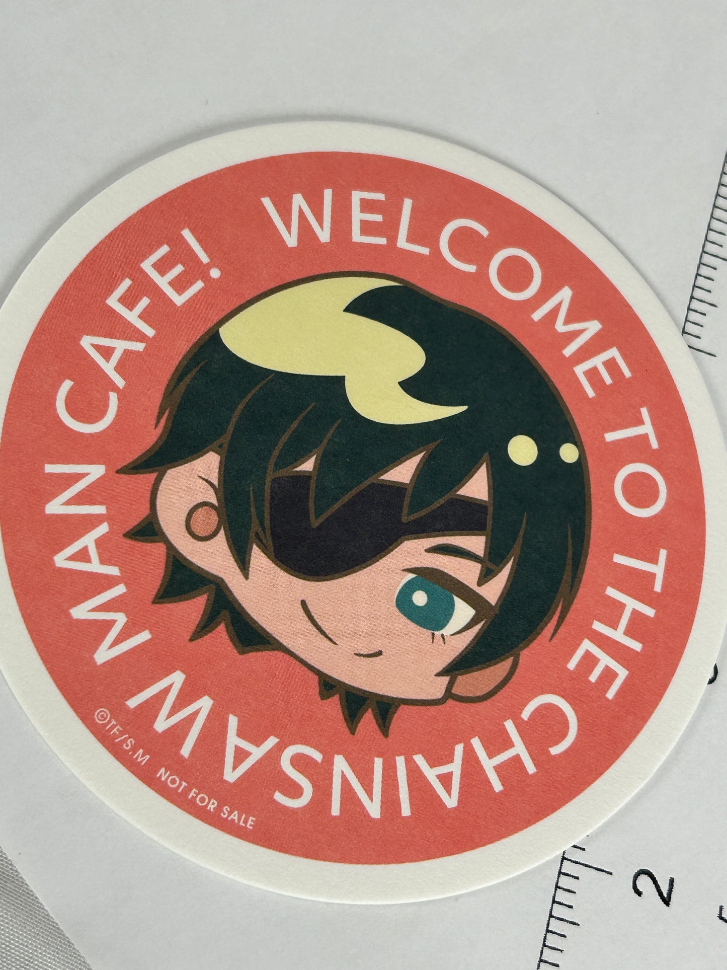 Kobeni Coaster Chainsaw Man Café 2023